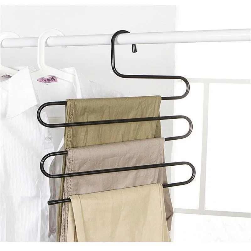 Space Saving Pants Rack