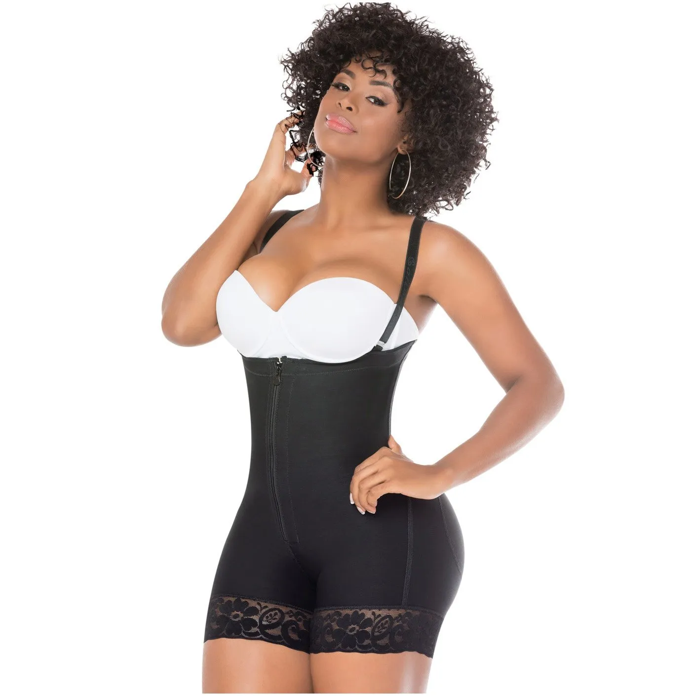Strapless Mid Thigh Butt Lifting Shapewear