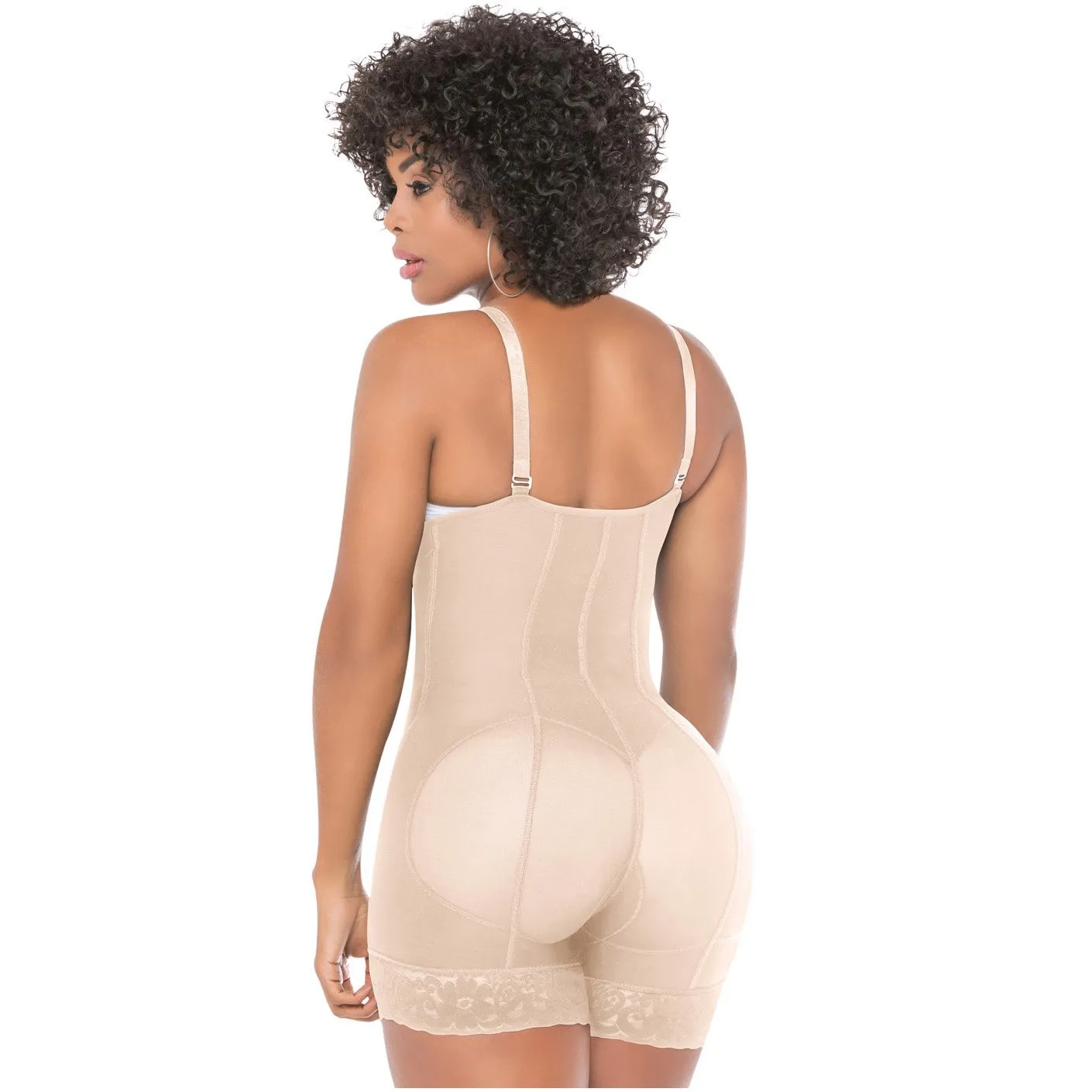 Strapless Mid Thigh Butt Lifting Shapewear