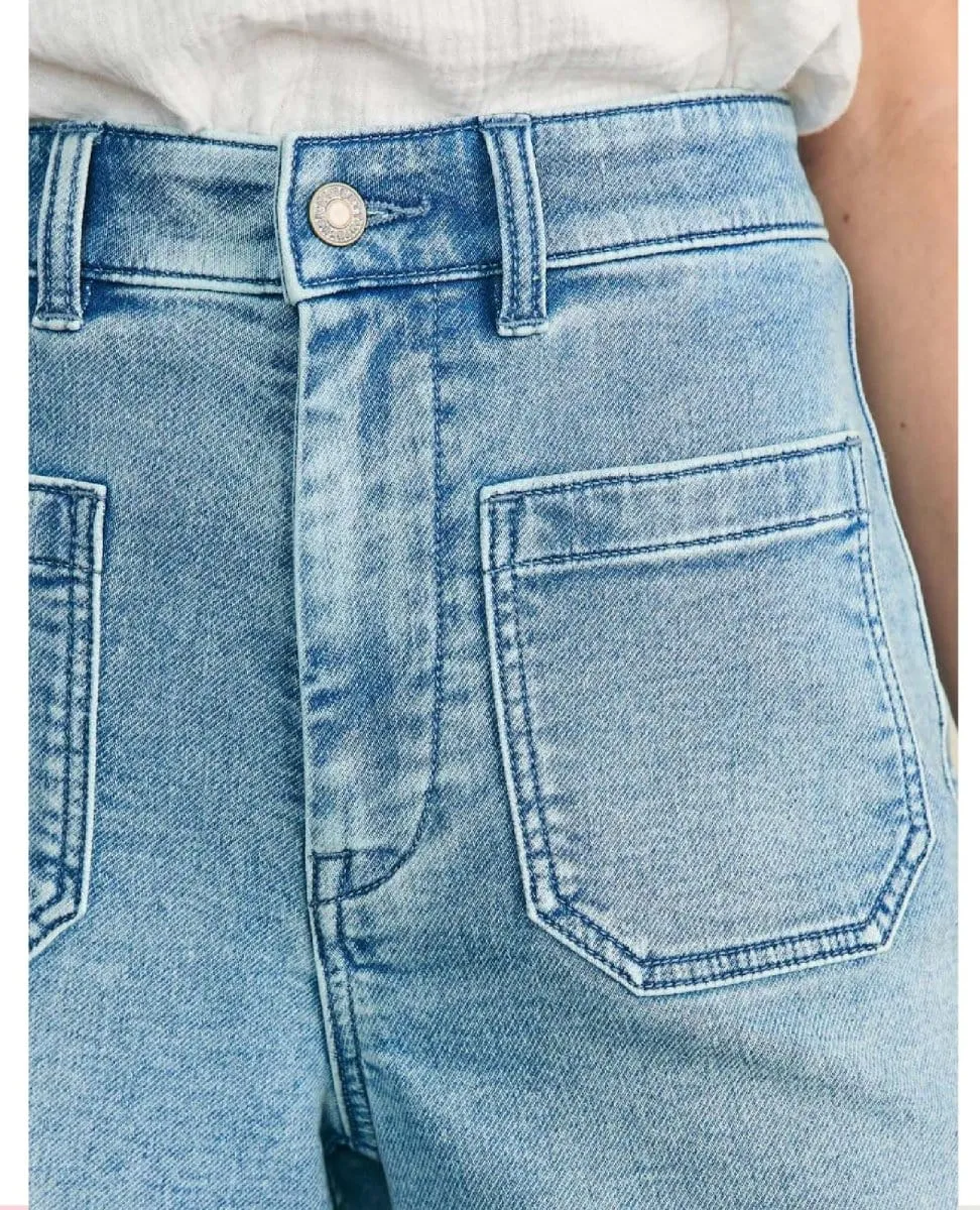 Stretch Terry Patch Pocket Shorts