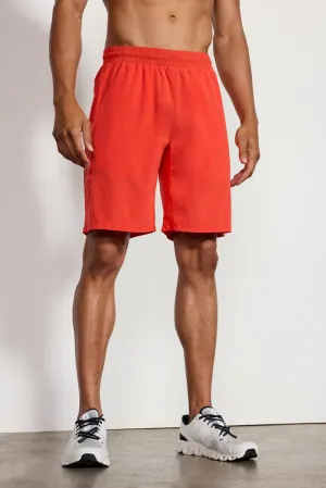 Stride Short with Liner - 9" - Scarlet Ibis