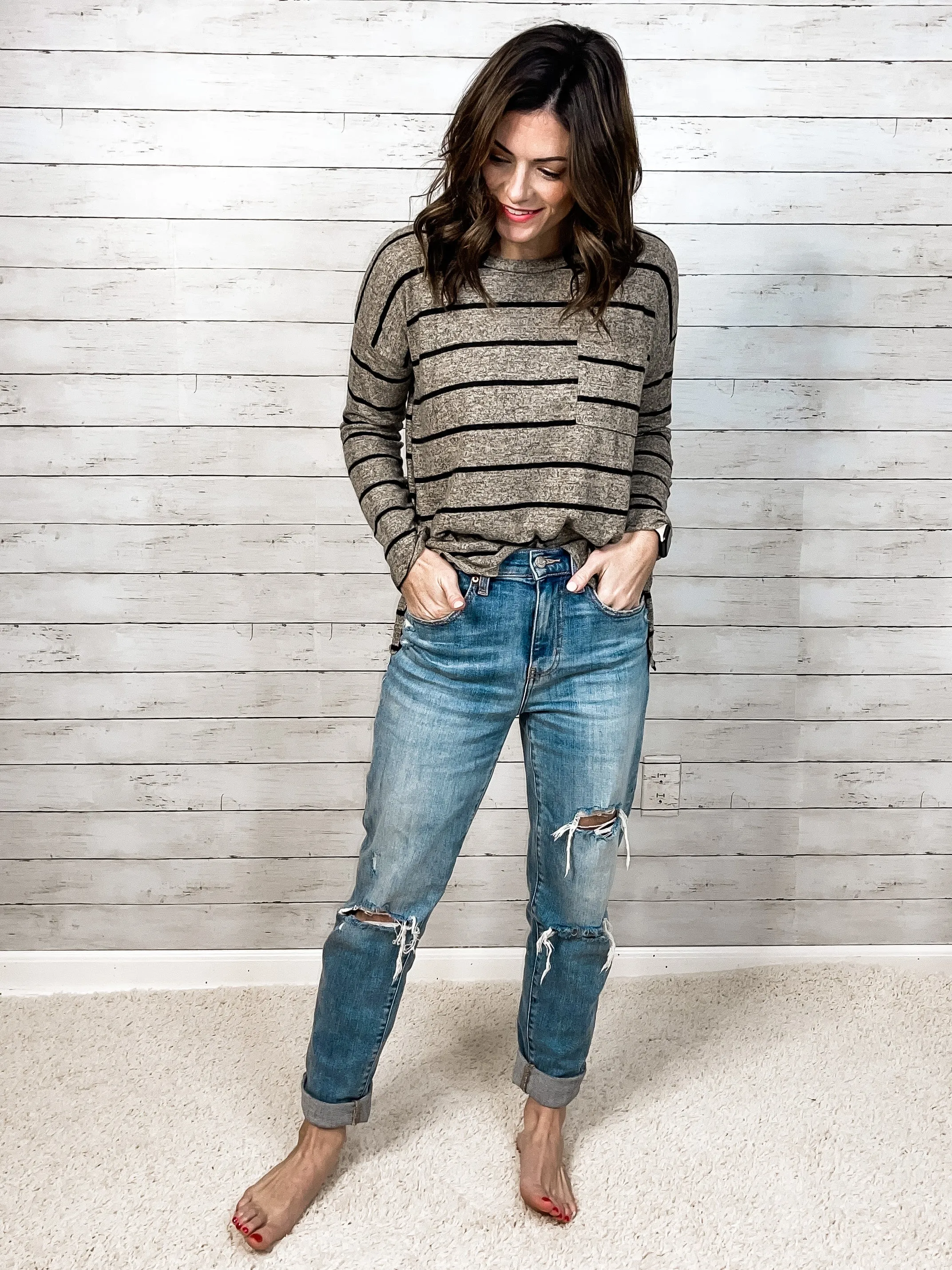 Striped L/S