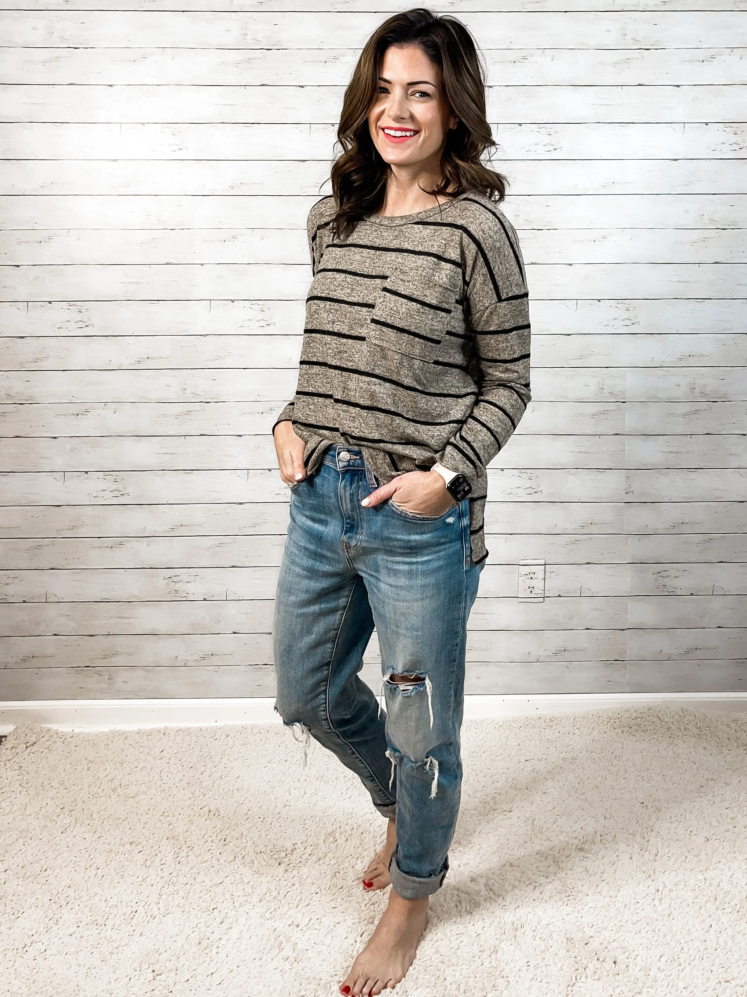 Striped L/S