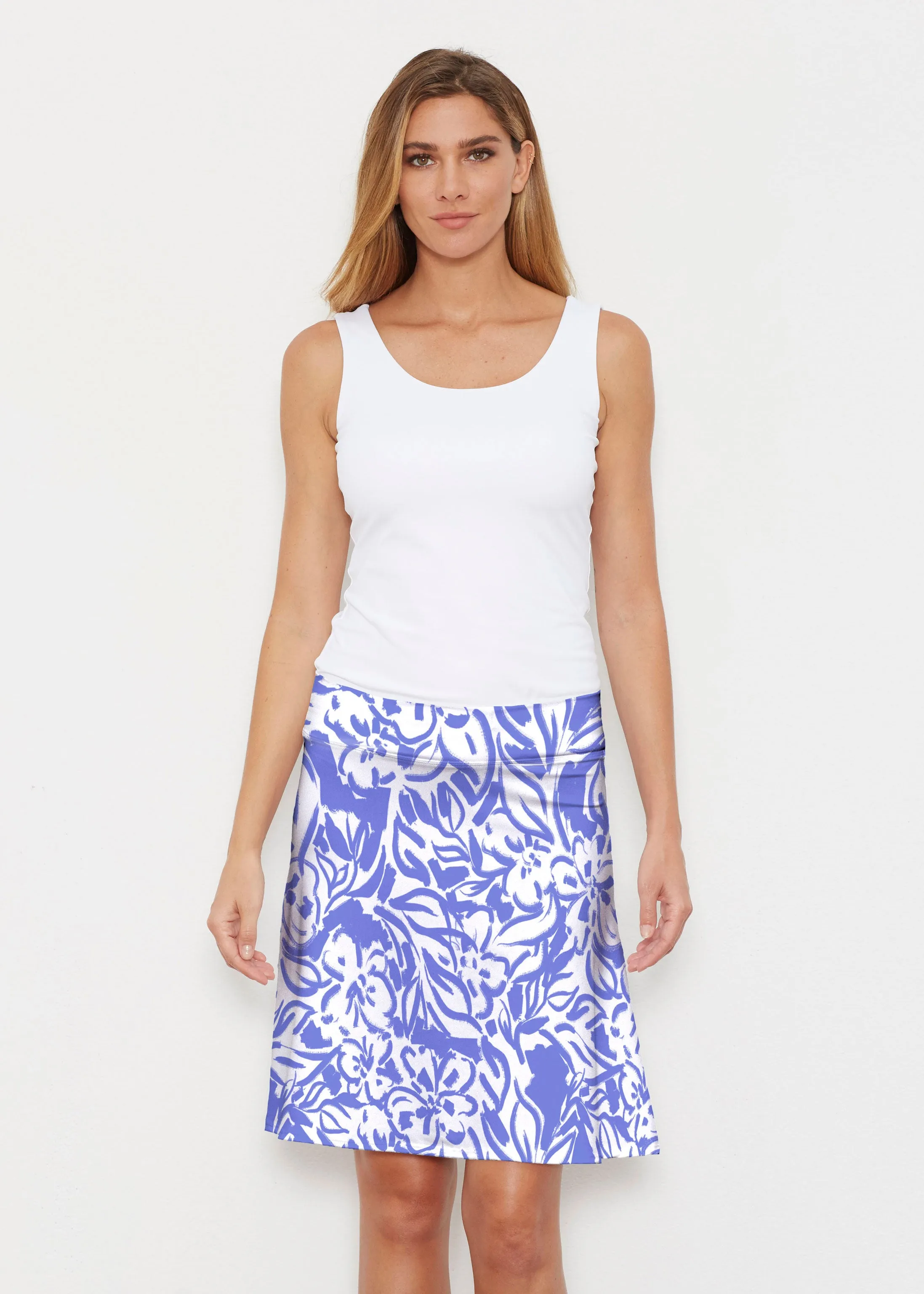 Summer Breeze Perri (8164) ~ Silky Brenda Skirt 21 inch