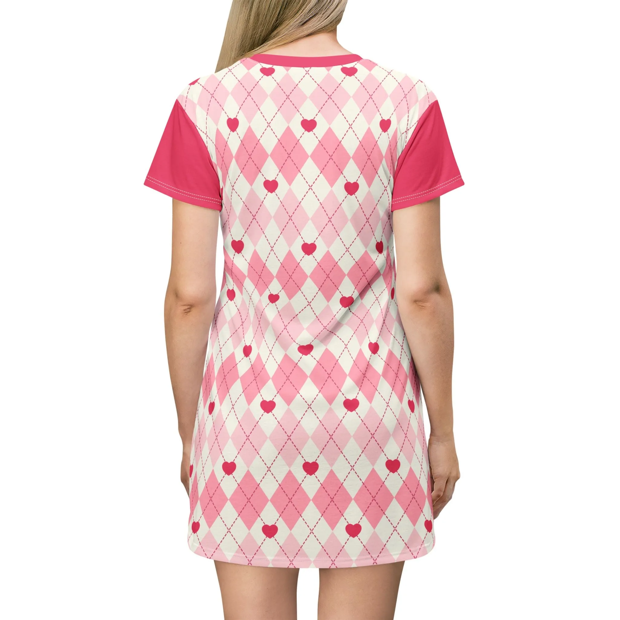 Sweetheart Argyle Dress