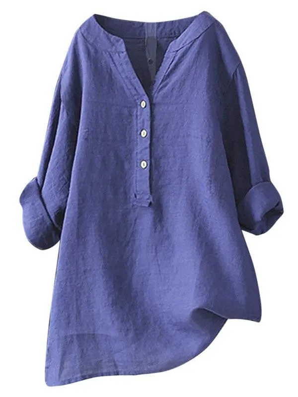 Sylvie - Effortless Buttoned Blouse