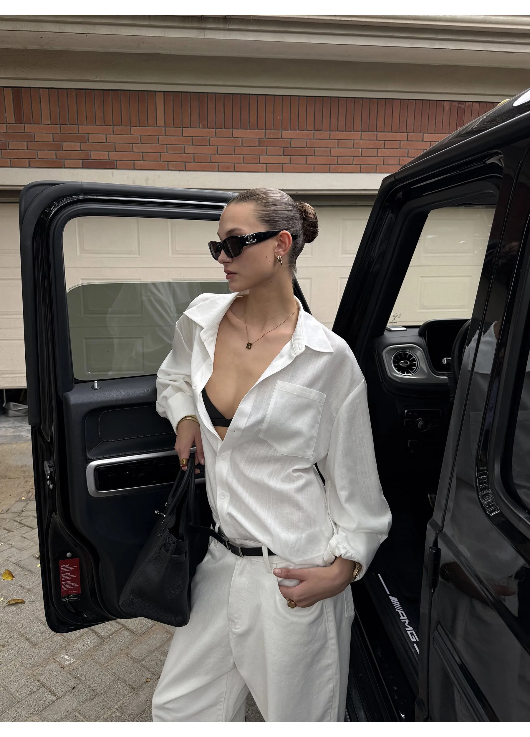 Tencel Relaxed Lapel Shirt