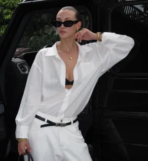 Tencel Relaxed Lapel Shirt