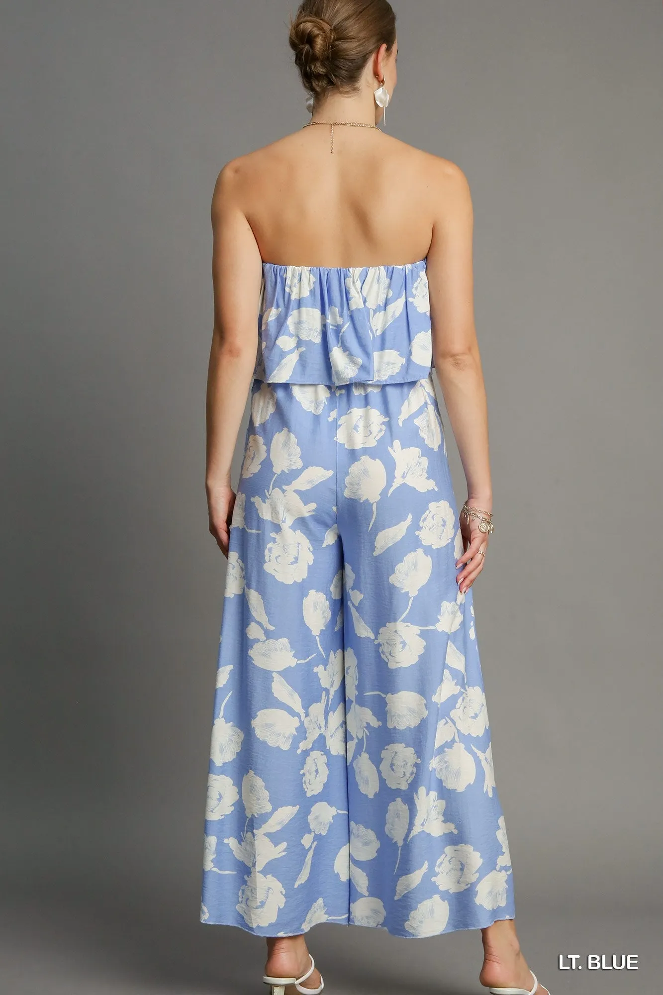 The Blue Floral Jumpsuit