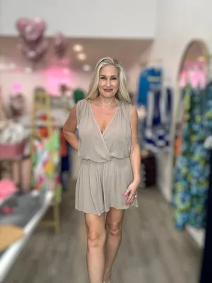 The Draped Romper
