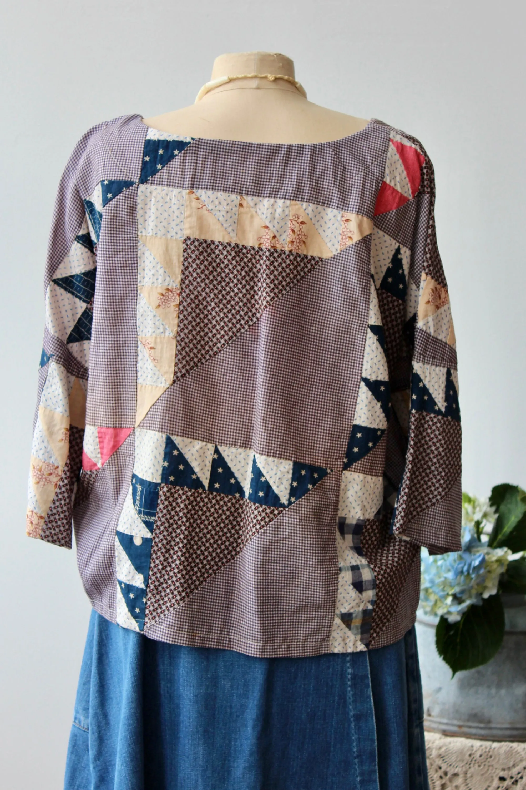 The Highlands Foundry Brown Heritage Quilt Top THF58