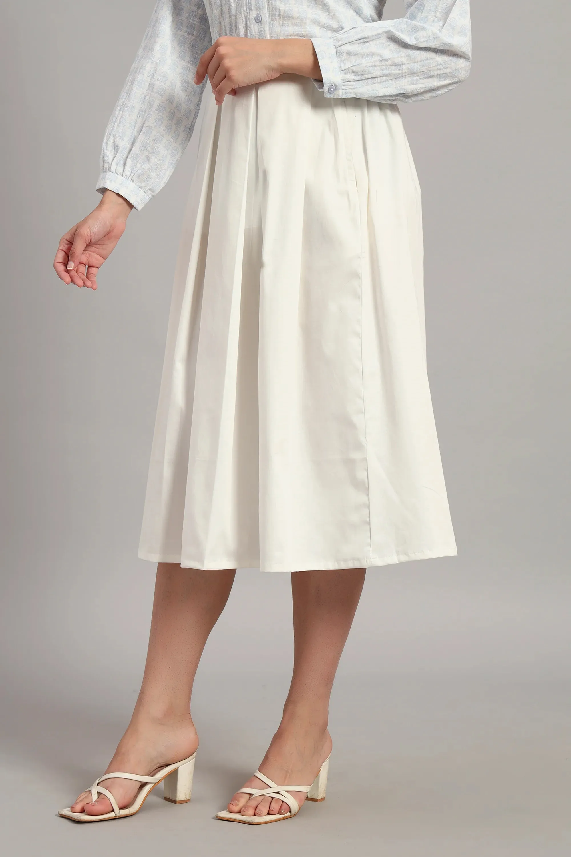 The Pleated Skirt