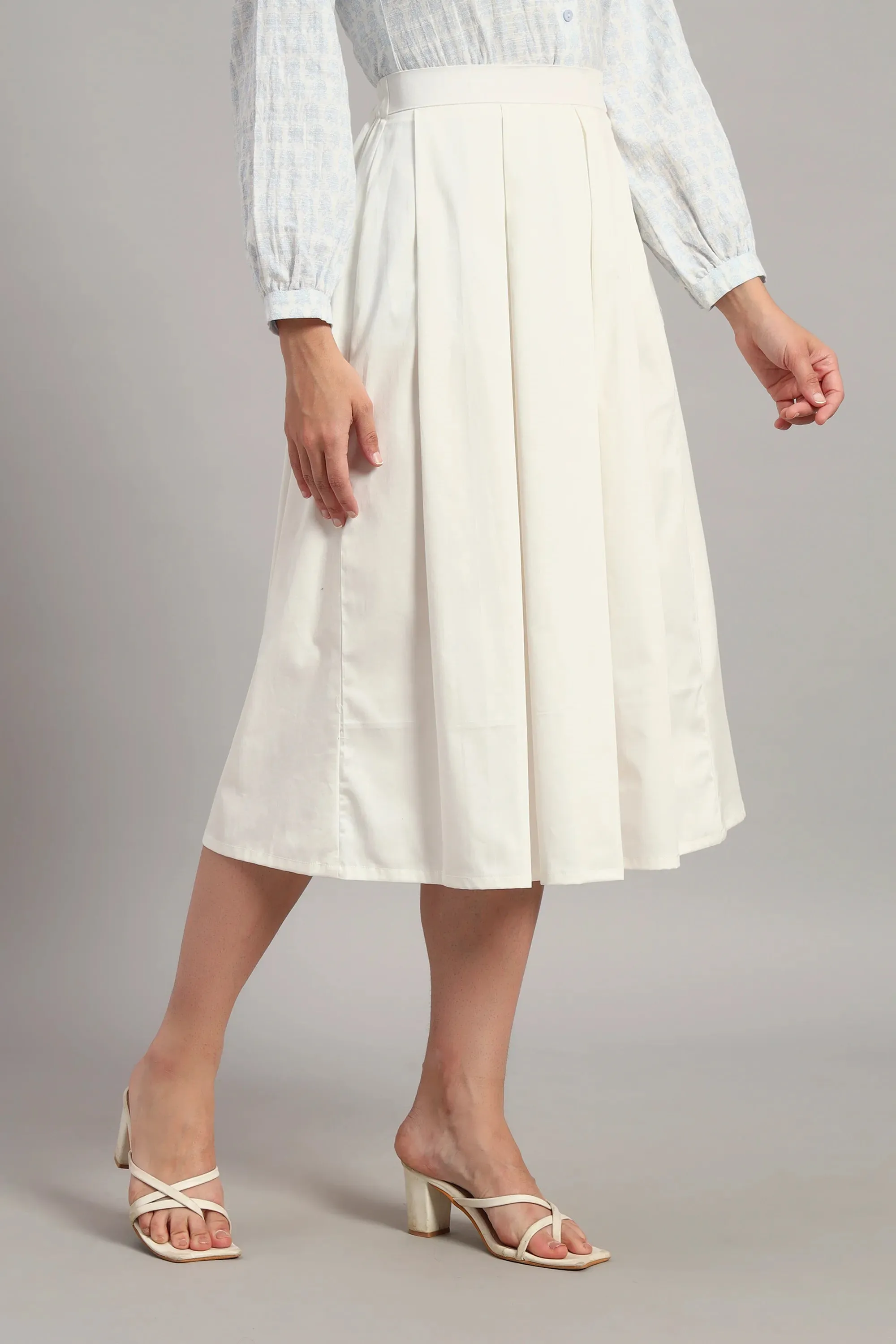 The Pleated Skirt