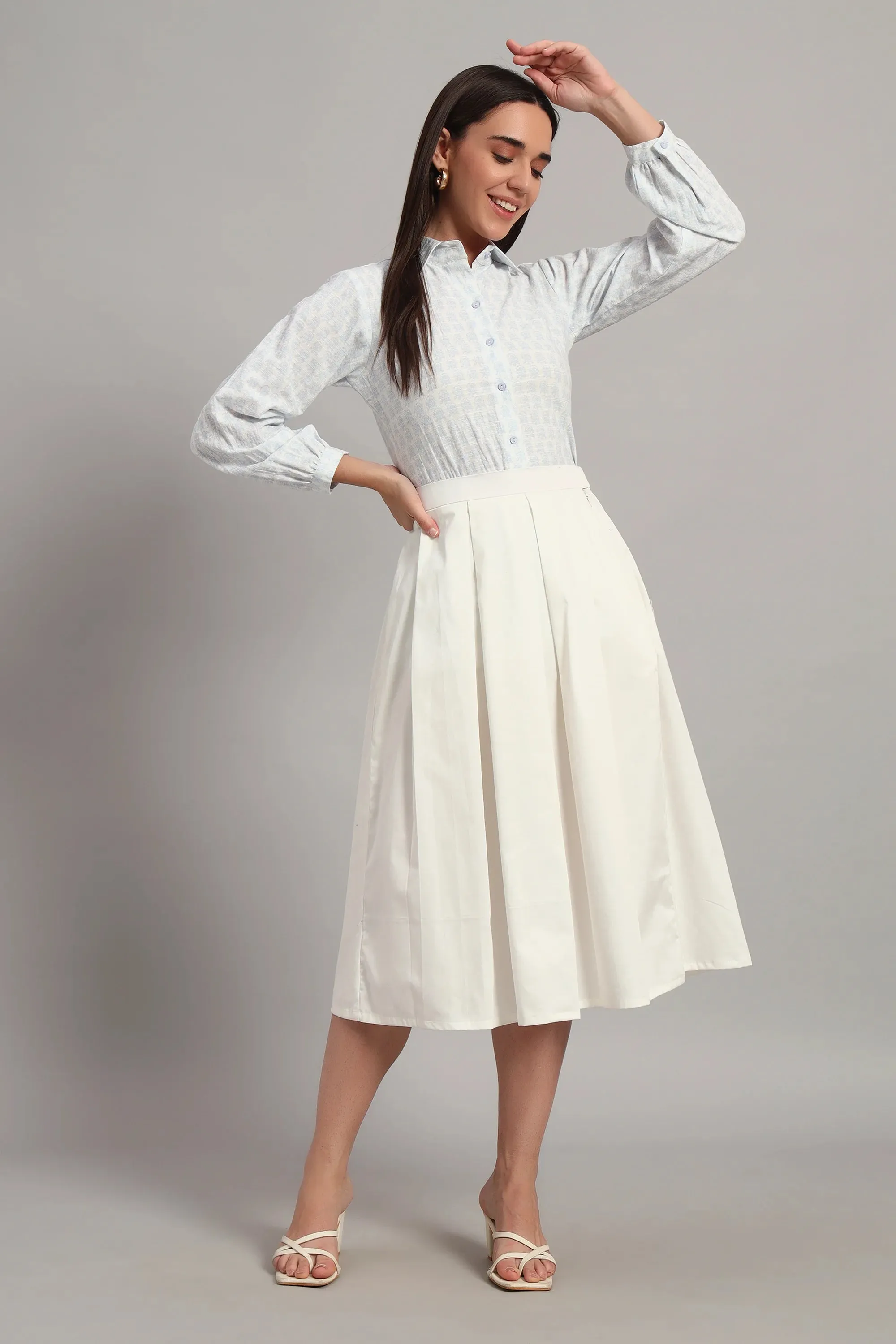 The Pleated Skirt