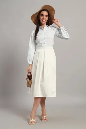 The Pleated Skirt