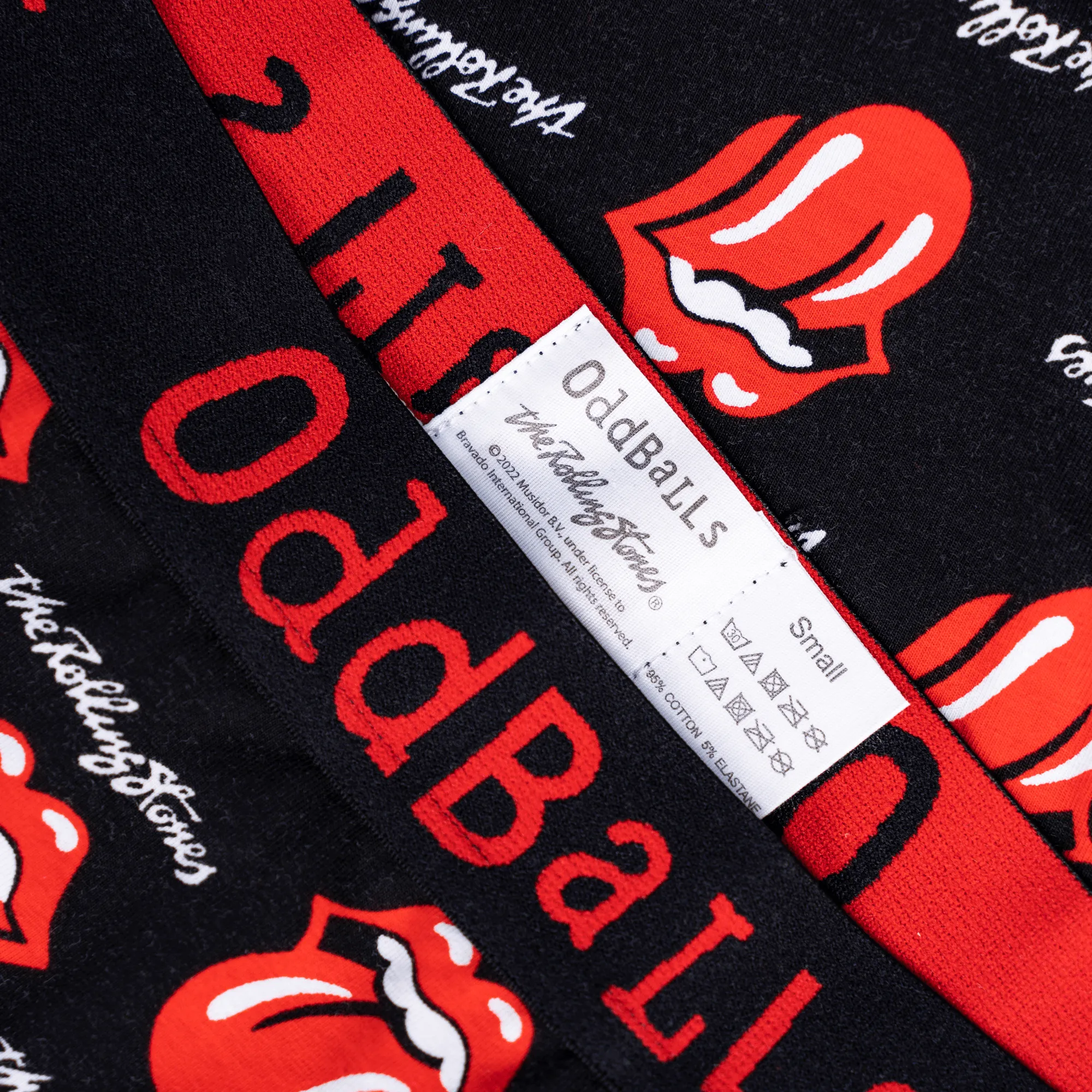 The Rolling Stones - Black - Mens Boxer Shorts
