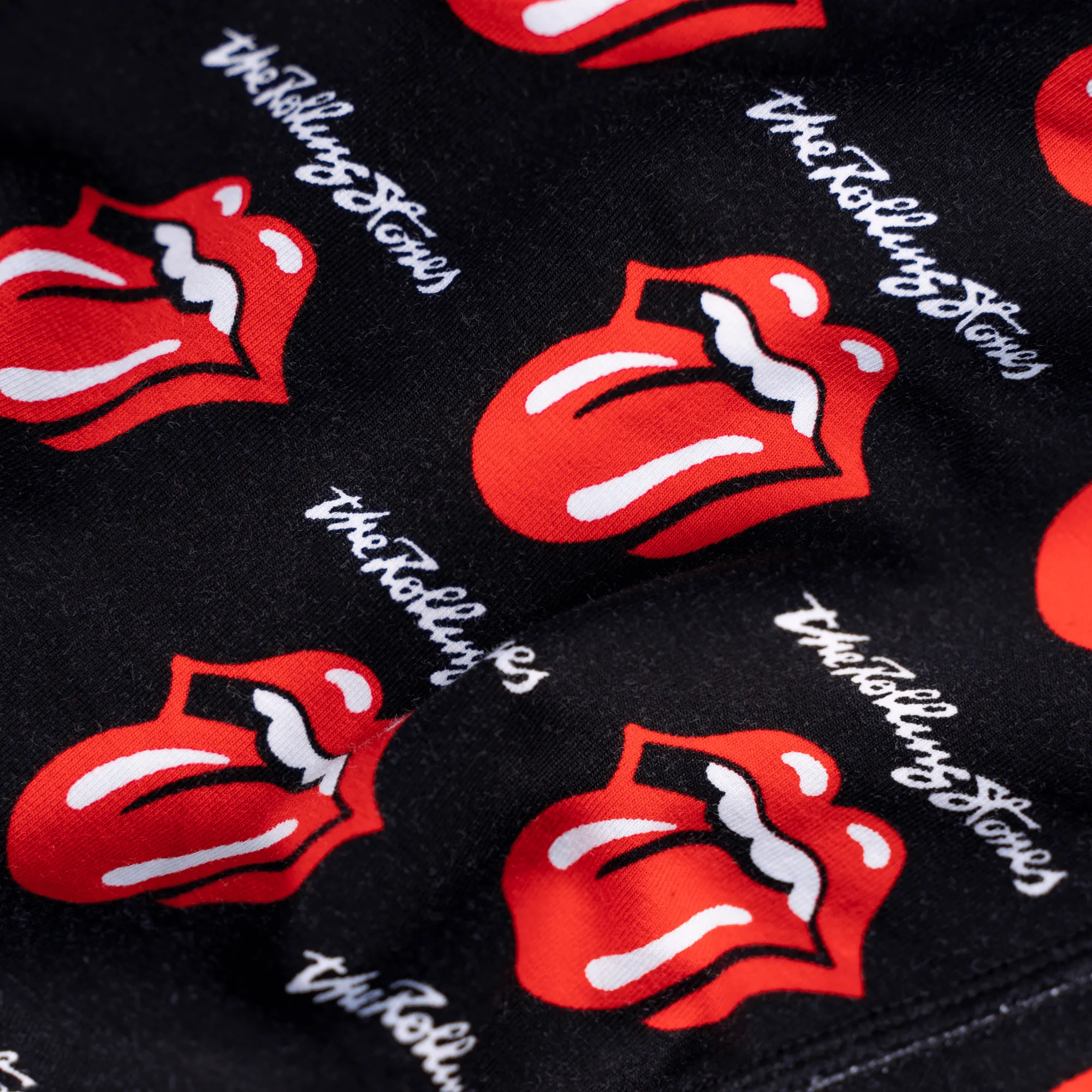 The Rolling Stones - Black - Mens Boxer Shorts