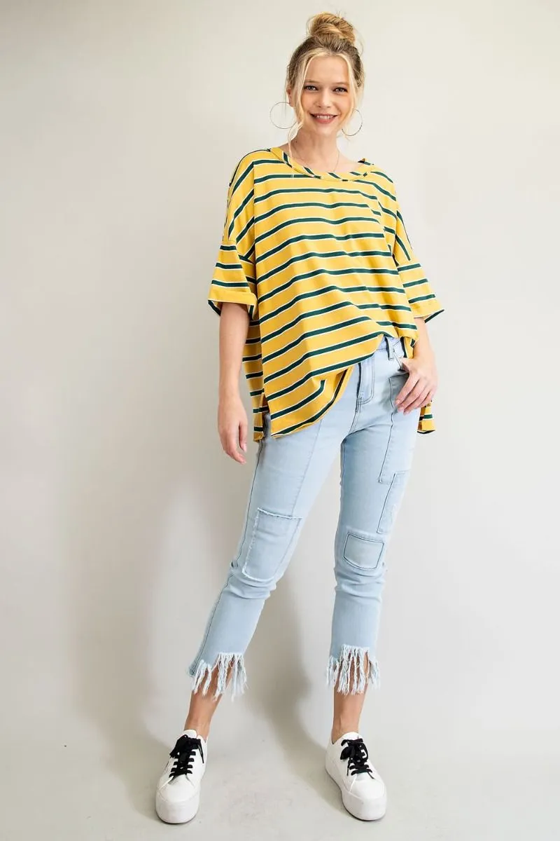 The Stripe is Right Boxy Top