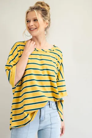 The Stripe is Right Boxy Top