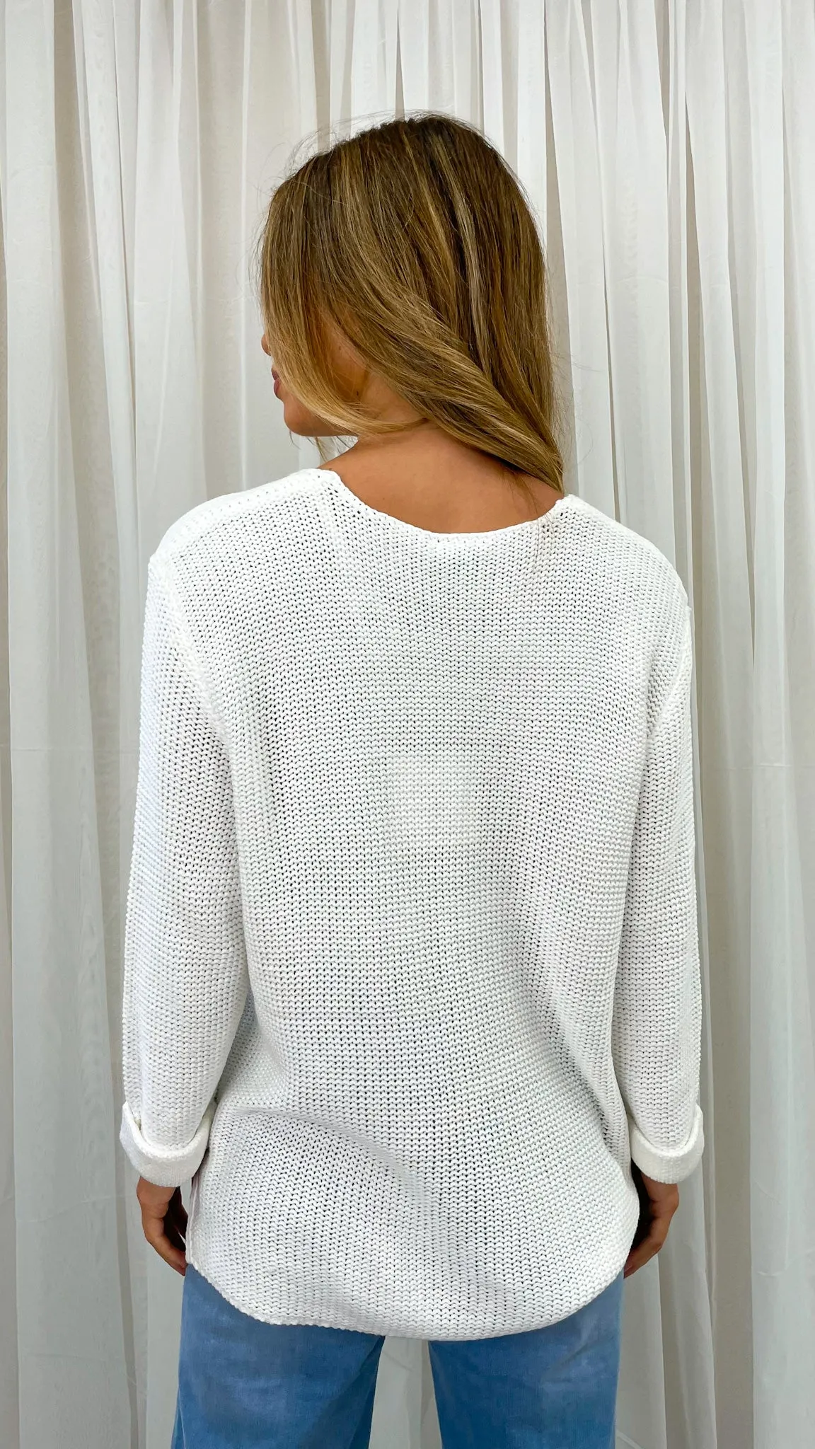TIANA KNIT - WHITE