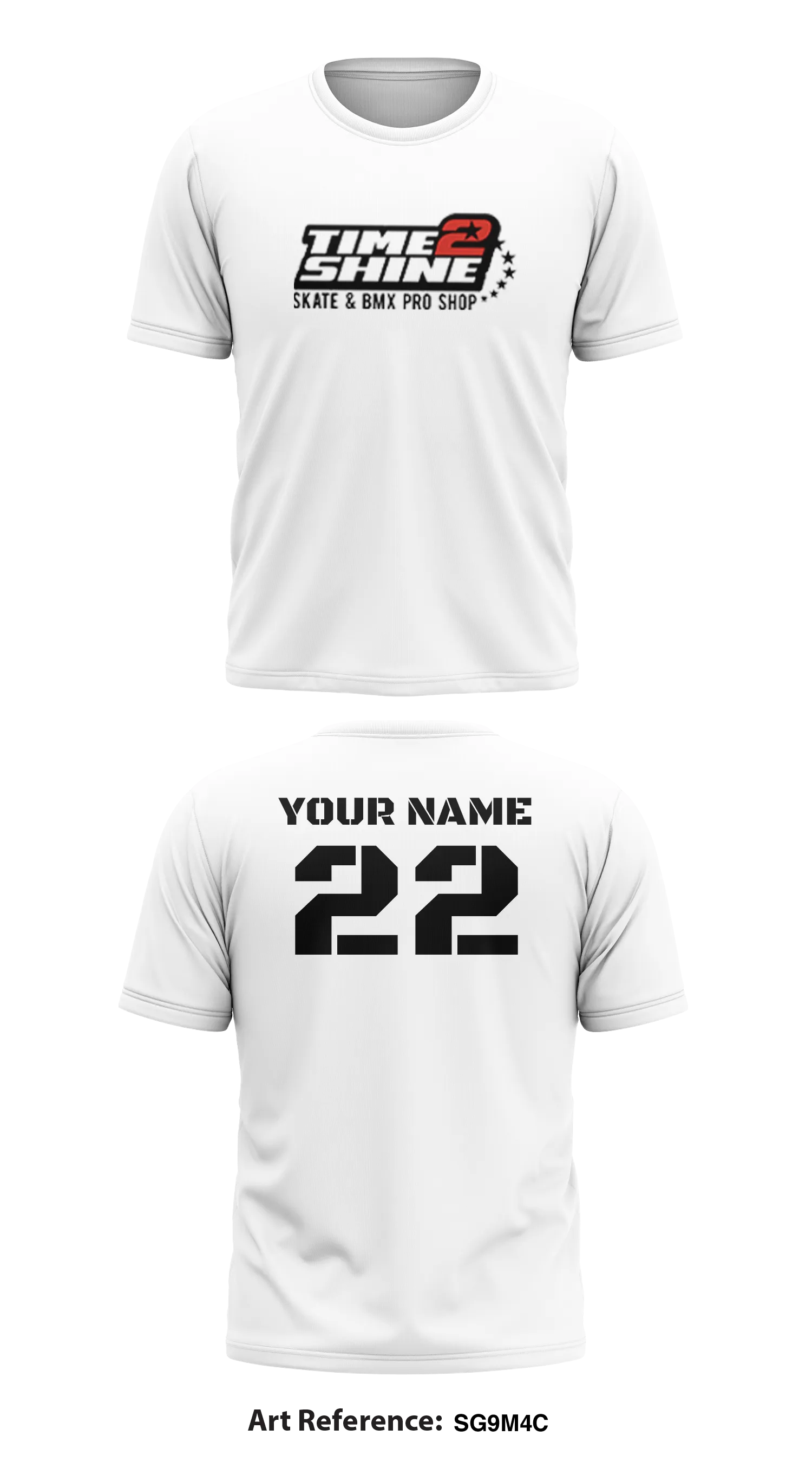 Time2ShineBmx.com Store 1 Core Men's SS Performance Tee - Sg9m4C