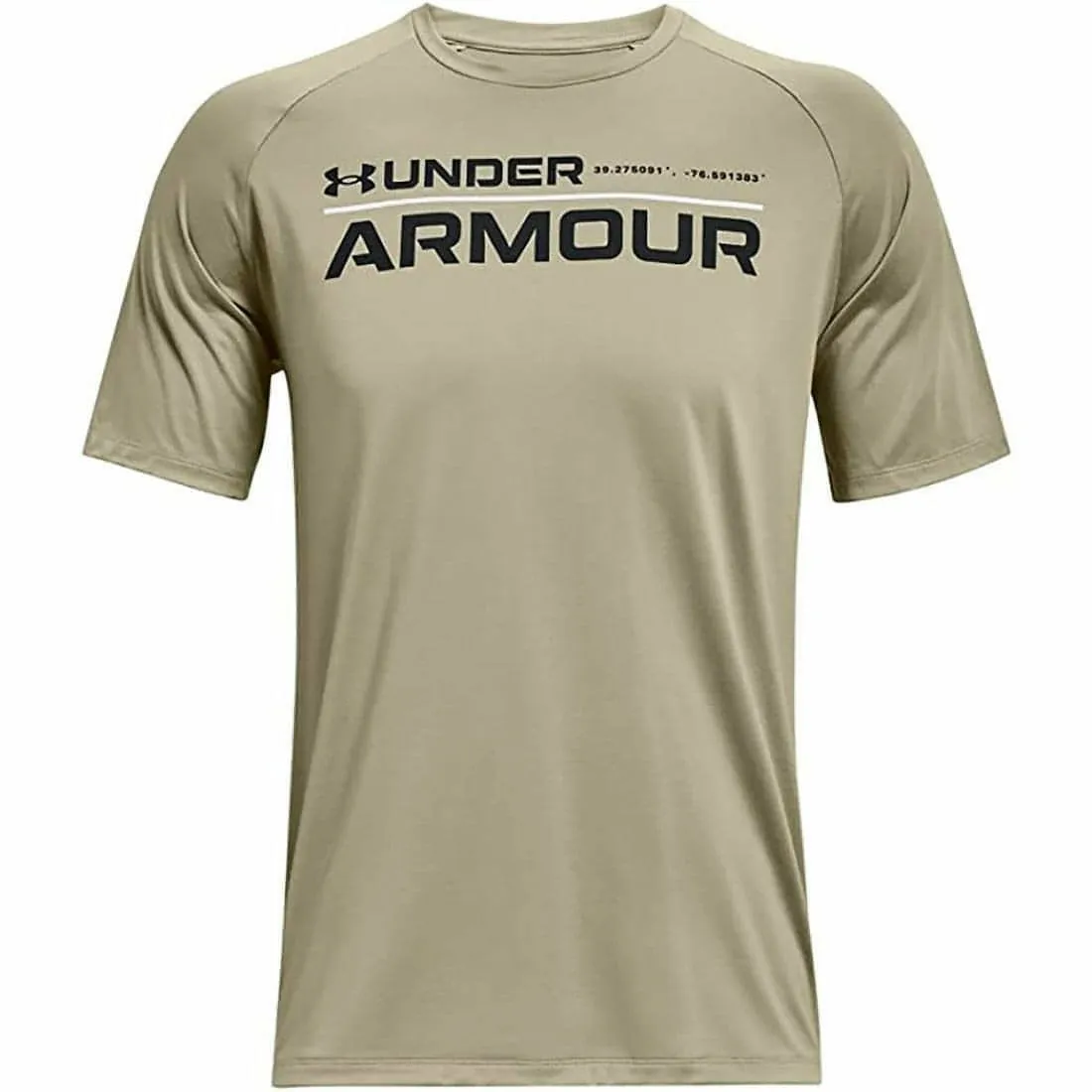 Under Armour Tech 2.0 Wordmark Short Sleeve Mens Training Top - Grey