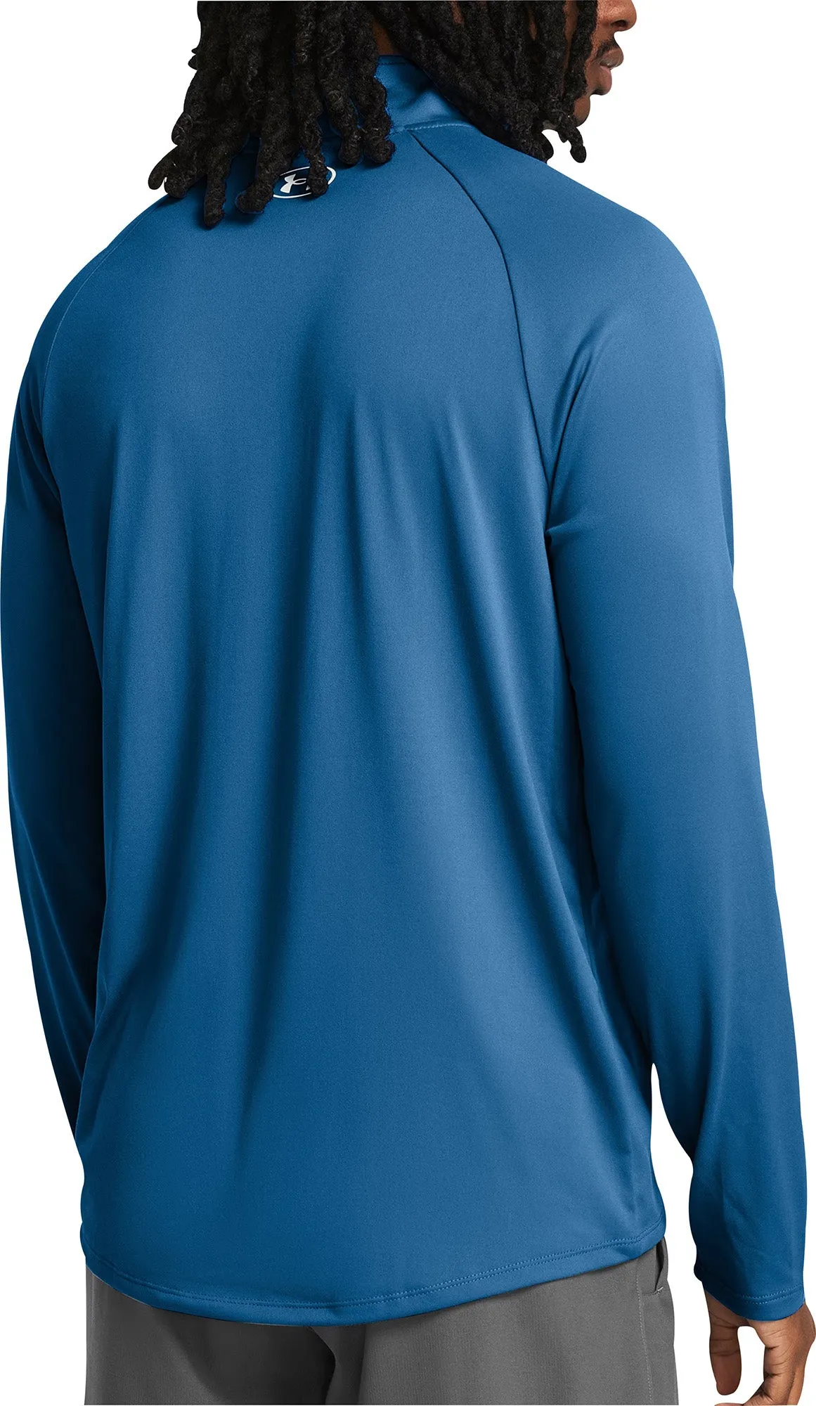 Under Armour Tech Half Zip Long Sleeve Mens Training Top - Blue