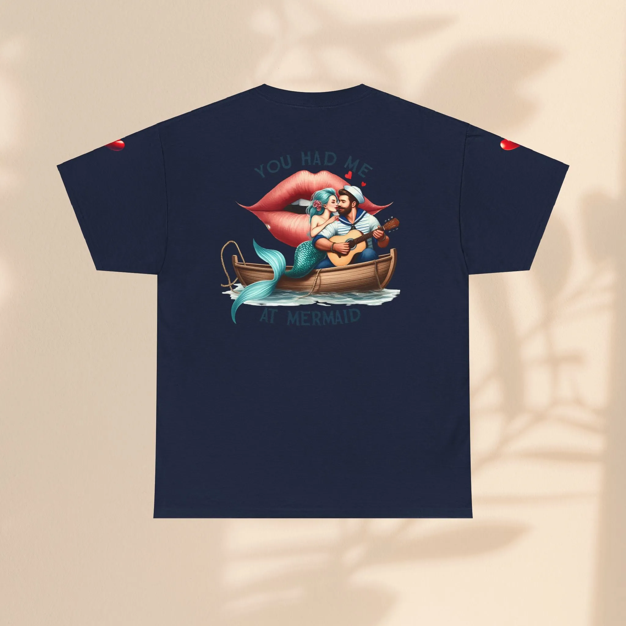Unisex Heavy Cotton Tee - You Had Me At Mermaid