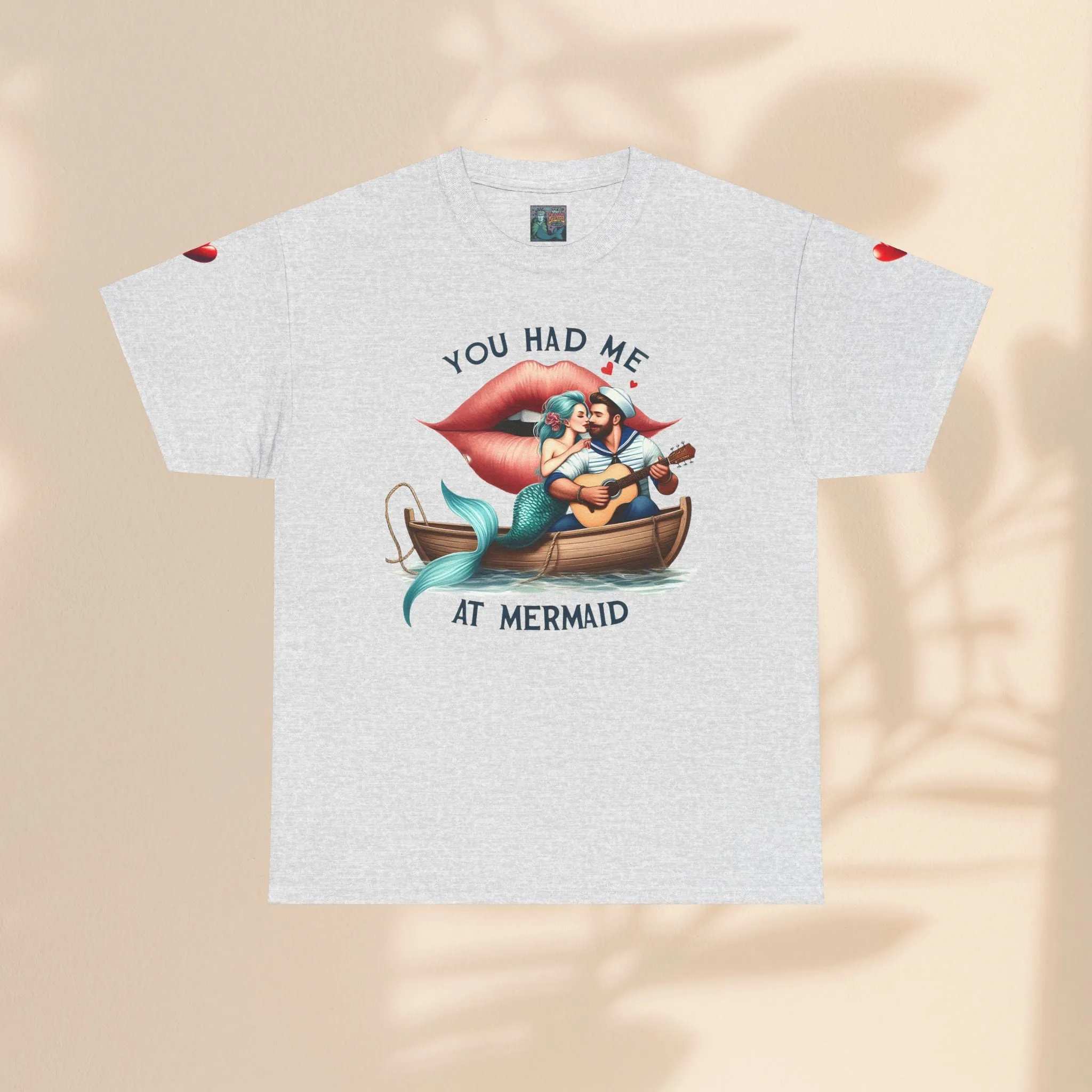 Unisex Heavy Cotton Tee - You Had Me At Mermaid