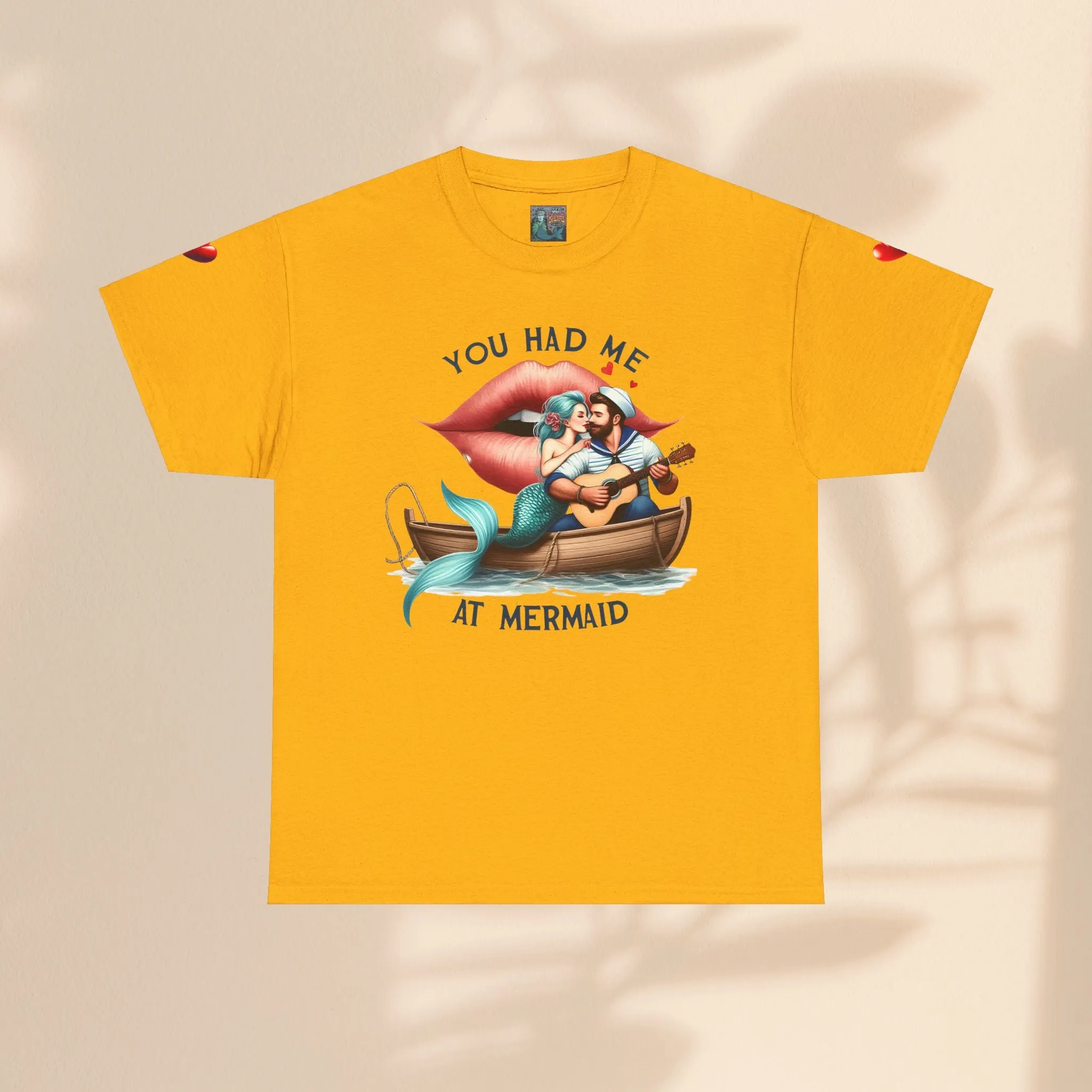 Unisex Heavy Cotton Tee - You Had Me At Mermaid