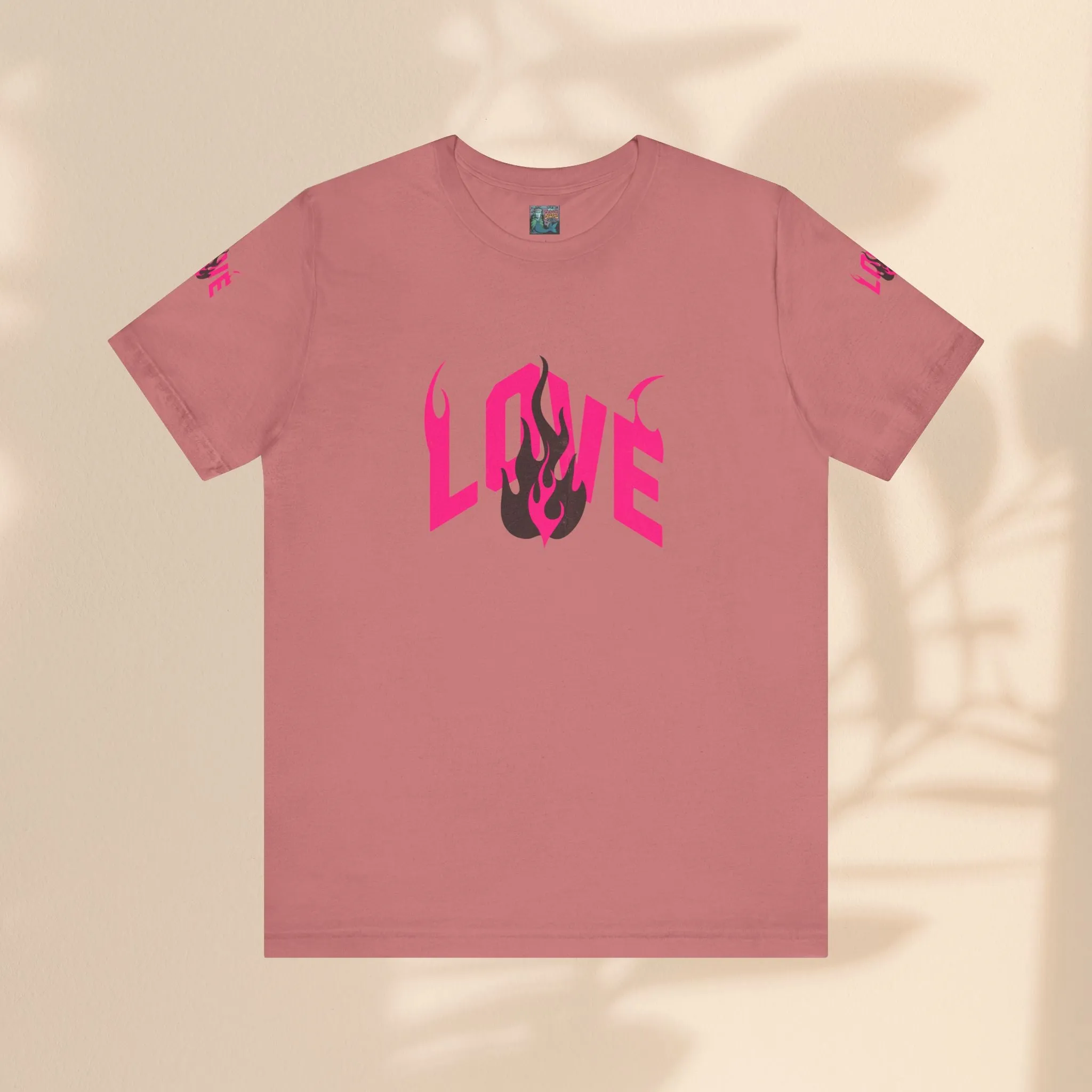 Unisex Jersey Short Sleeve Tee - LOVE