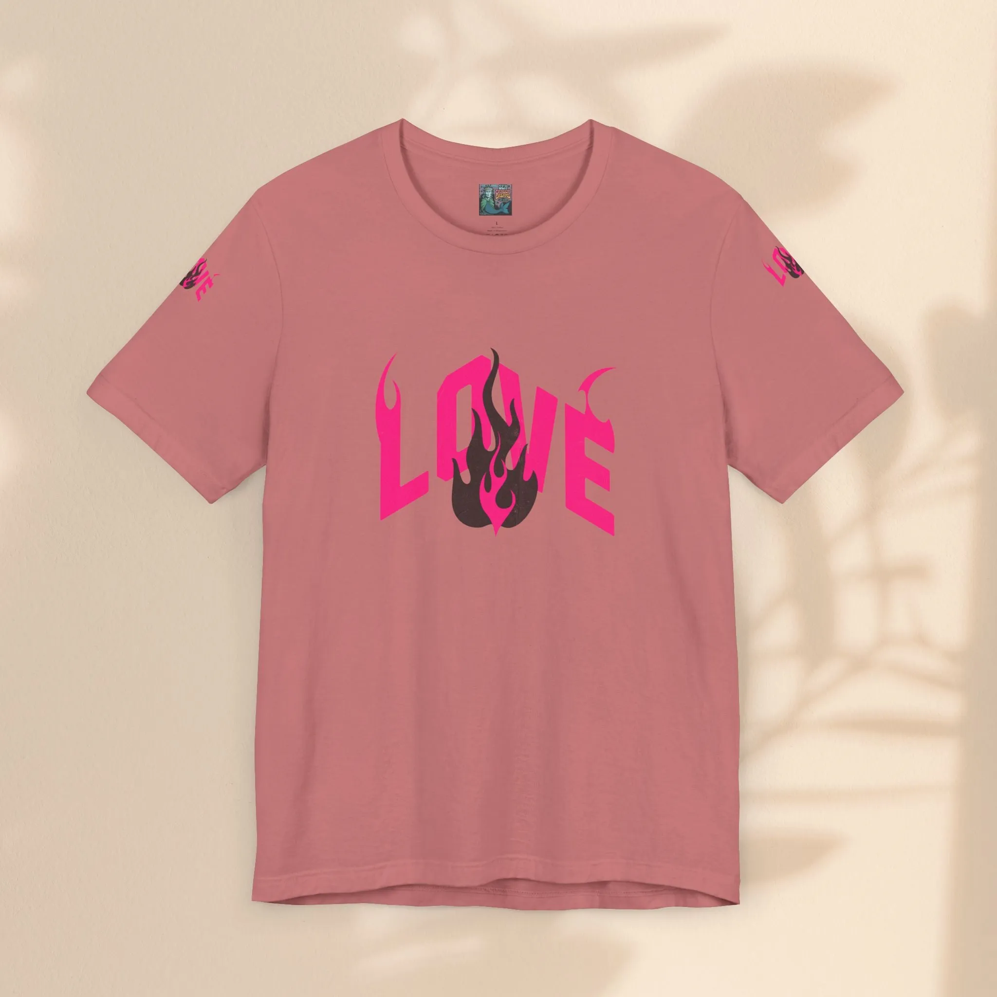 Unisex Jersey Short Sleeve Tee - LOVE