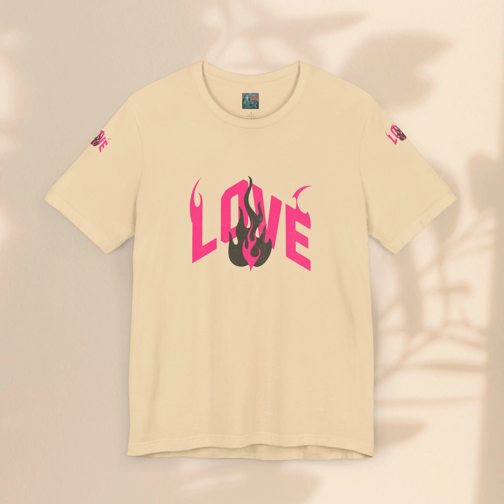 Unisex Jersey Short Sleeve Tee - LOVE