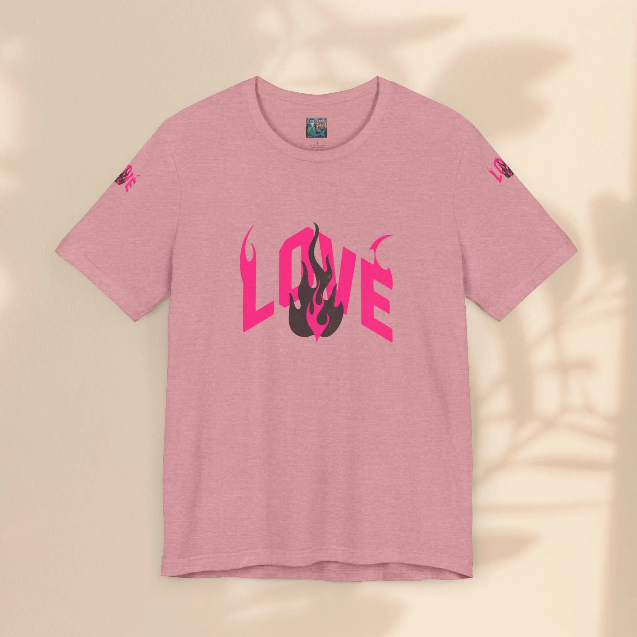 Unisex Jersey Short Sleeve Tee - LOVE