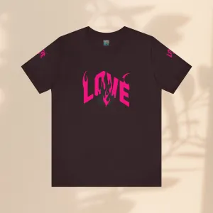 Unisex Jersey Short Sleeve Tee - LOVE
