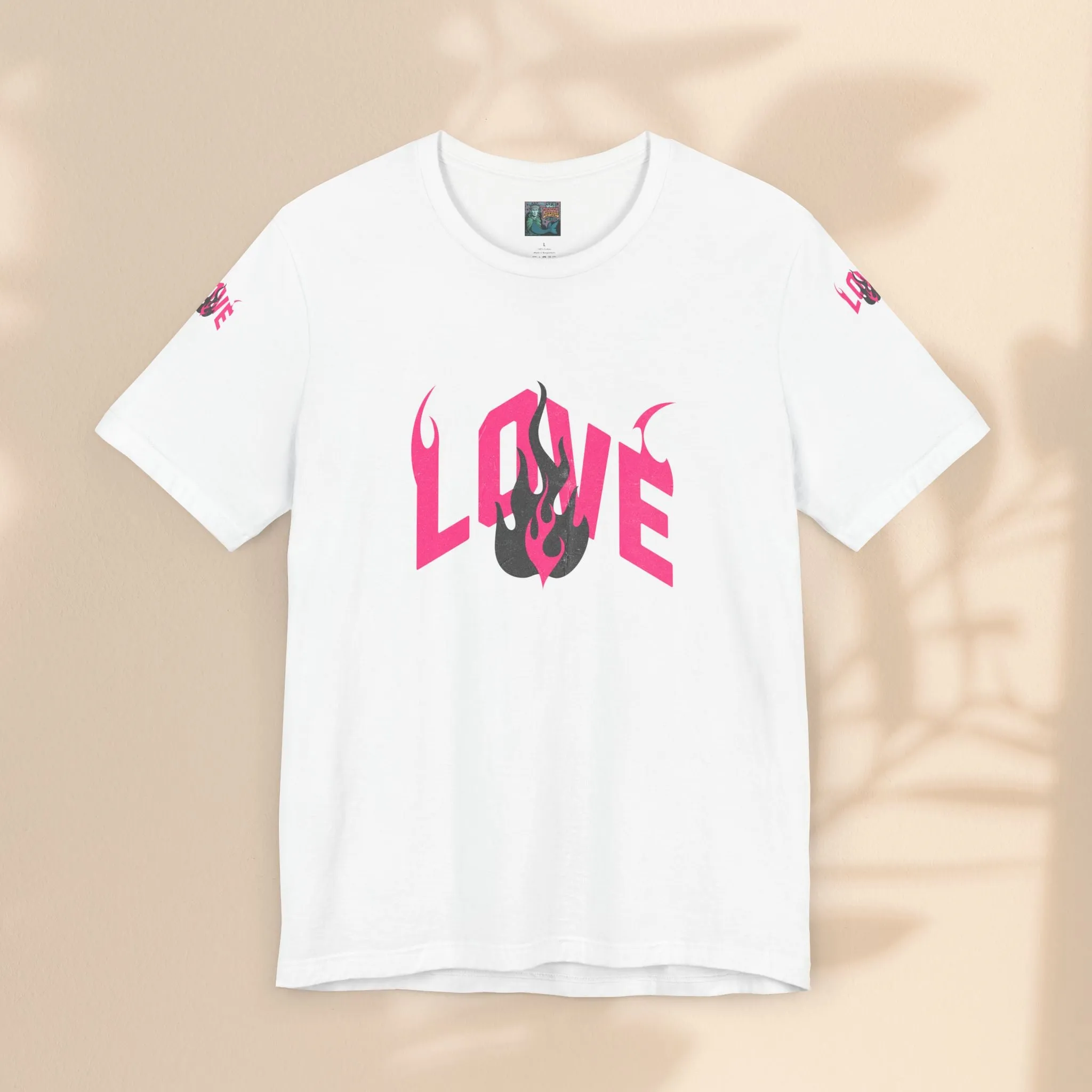 Unisex Jersey Short Sleeve Tee - LOVE