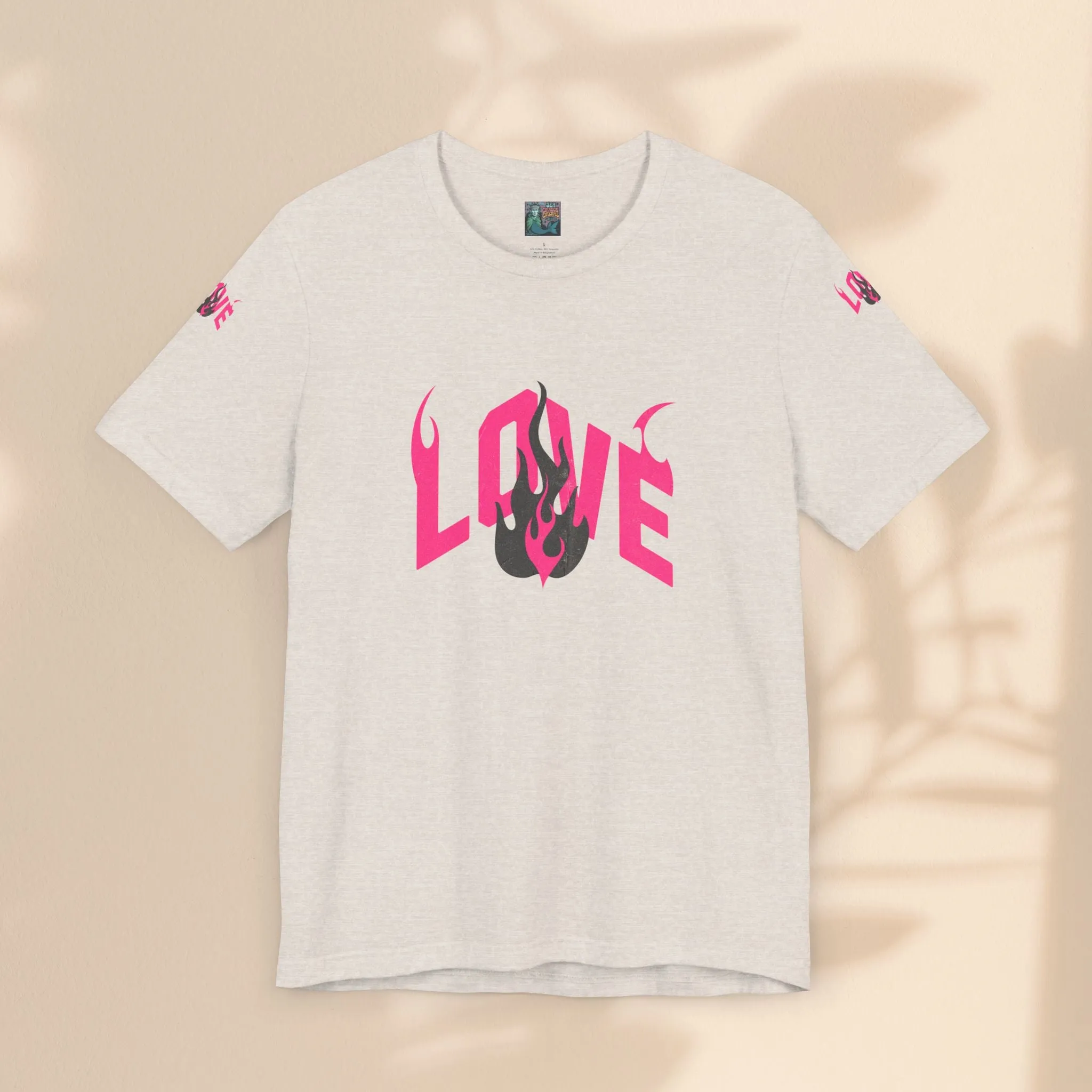 Unisex Jersey Short Sleeve Tee - LOVE