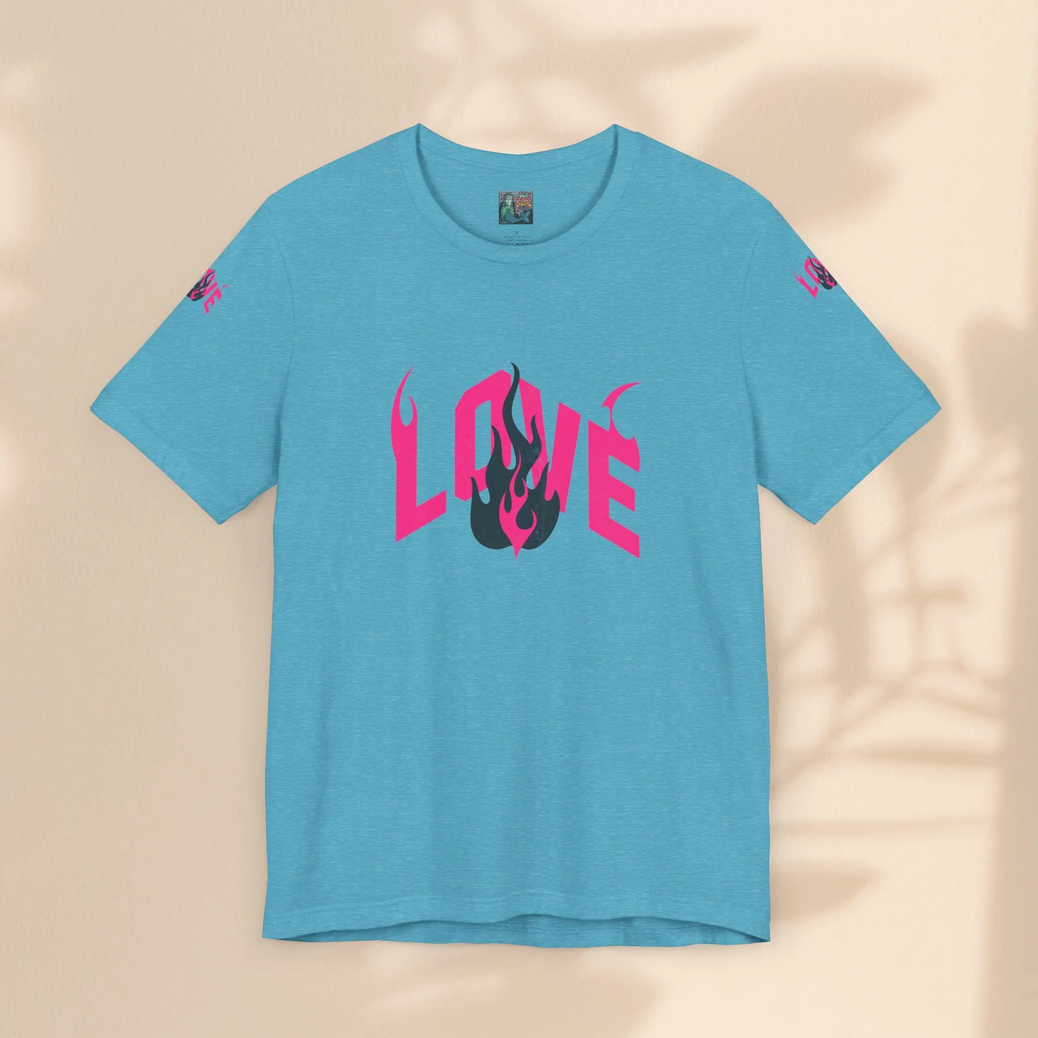 Unisex Jersey Short Sleeve Tee - LOVE