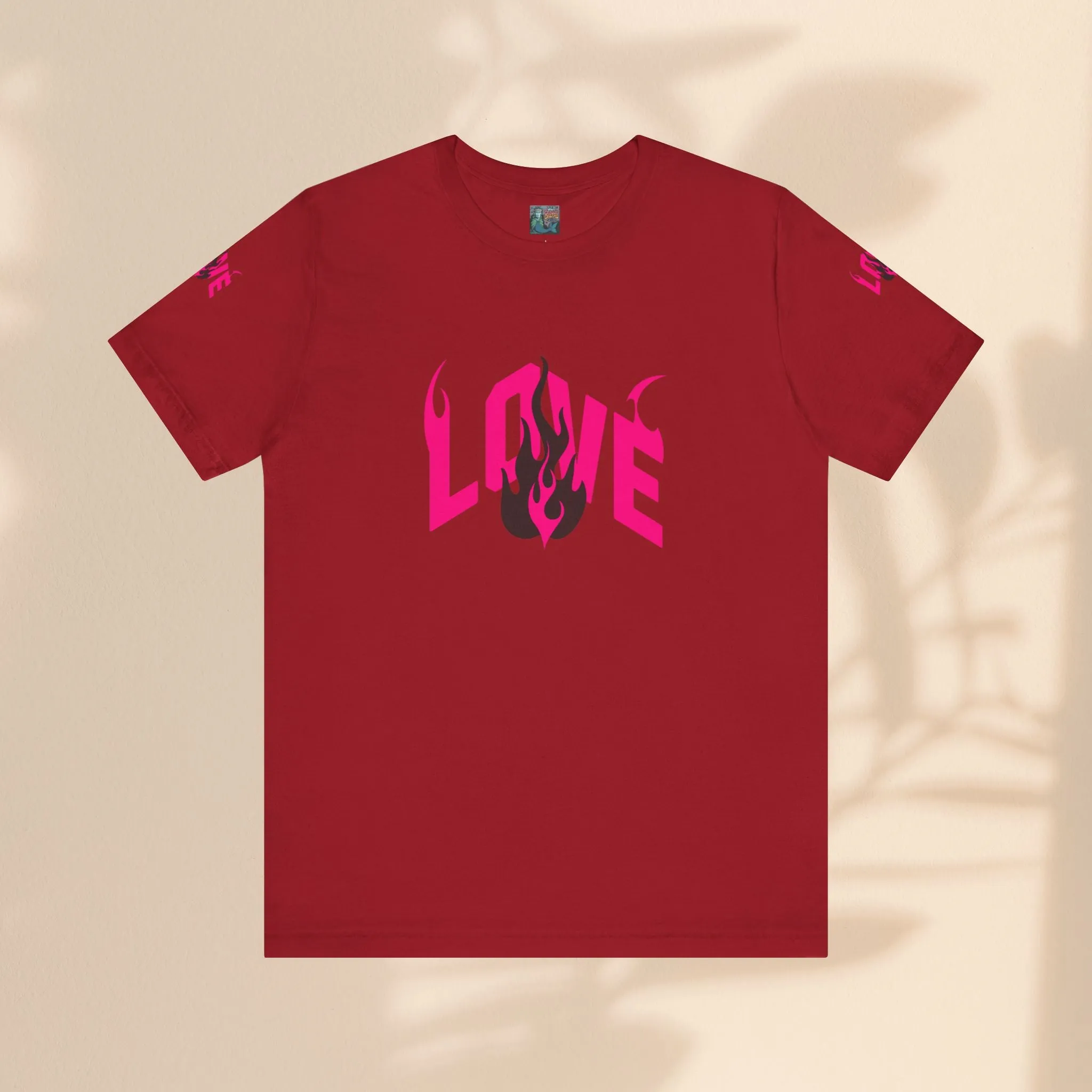 Unisex Jersey Short Sleeve Tee - LOVE