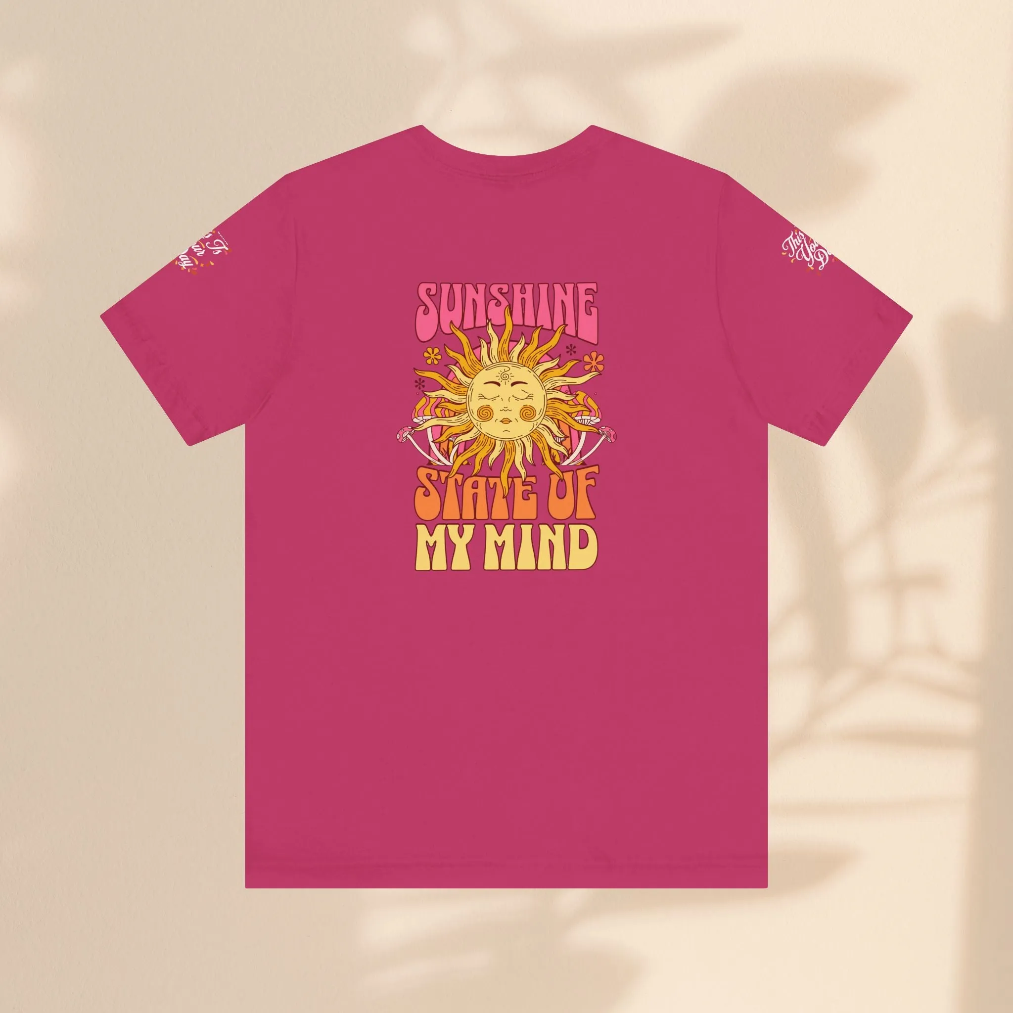 Unisex Jersey Short Sleeve Tee - Sunshine State of Mind