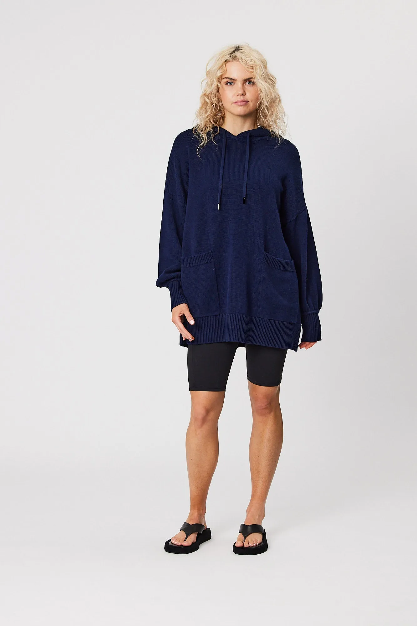 Universal Hoodie Sweater - Navy