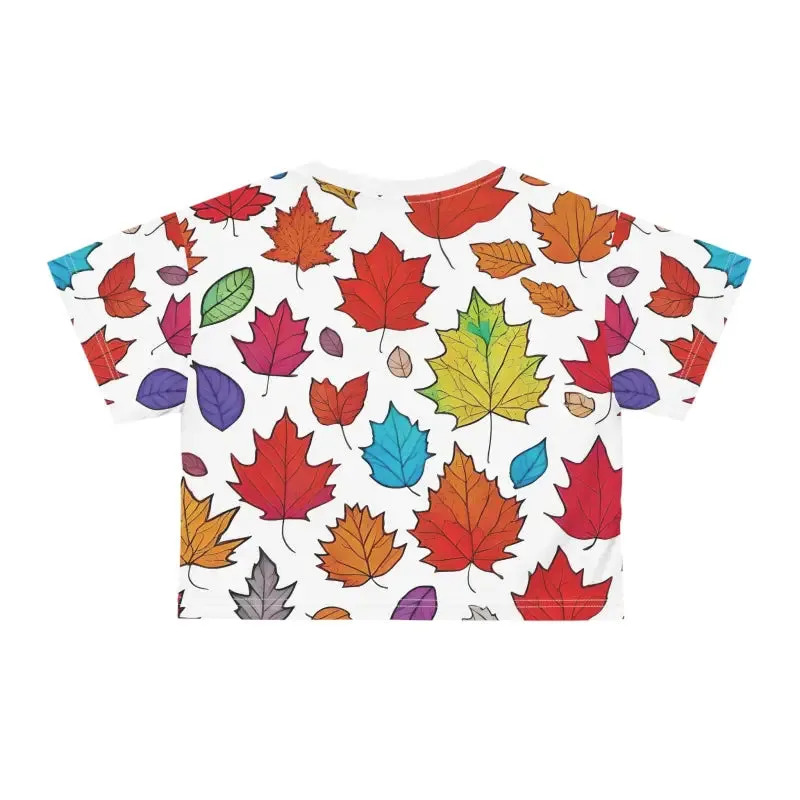 Upgrade your Look with Fall Foliage Aop Crop Tee