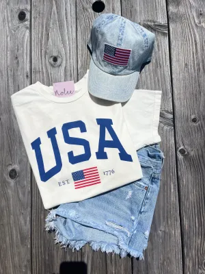 USA Flag Tee