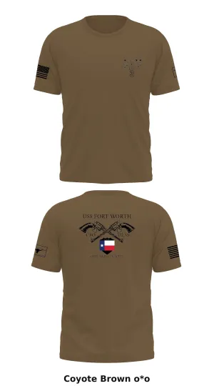 Uss Fort Worth CPO Mess  Store 1 Core Men's SS Performance Tee - o*o