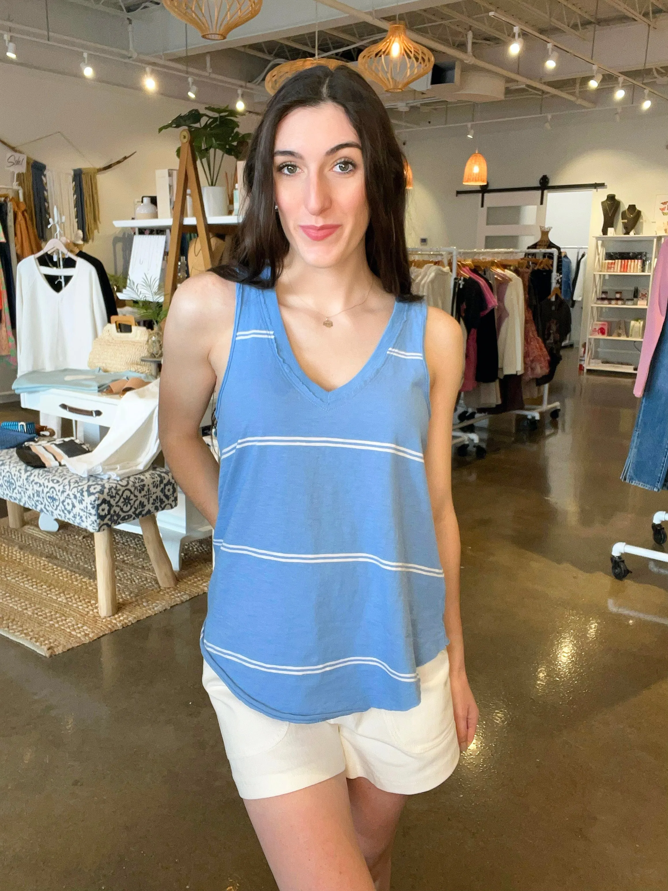 Vagabond Twin Stripe Tank