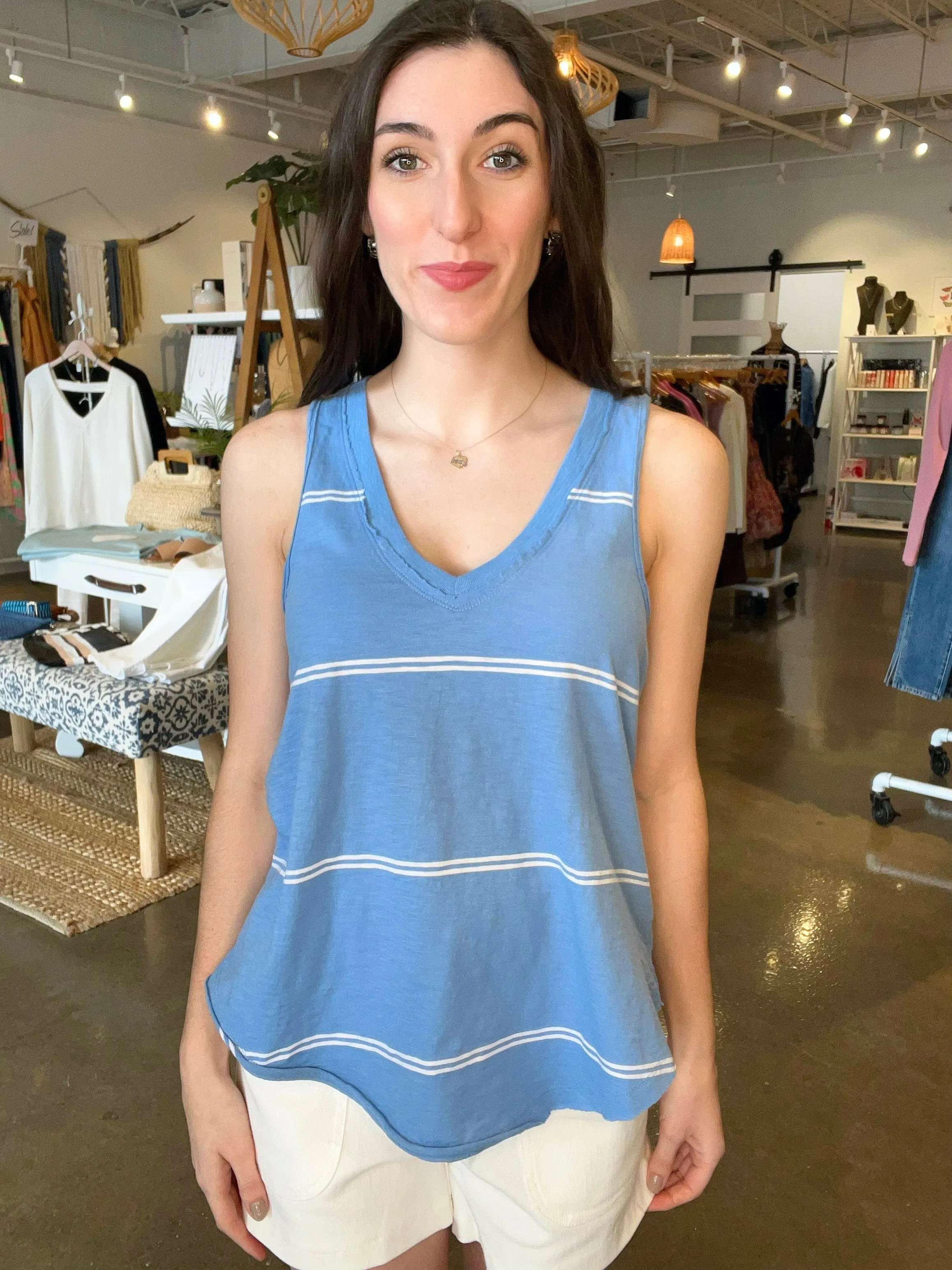 Vagabond Twin Stripe Tank