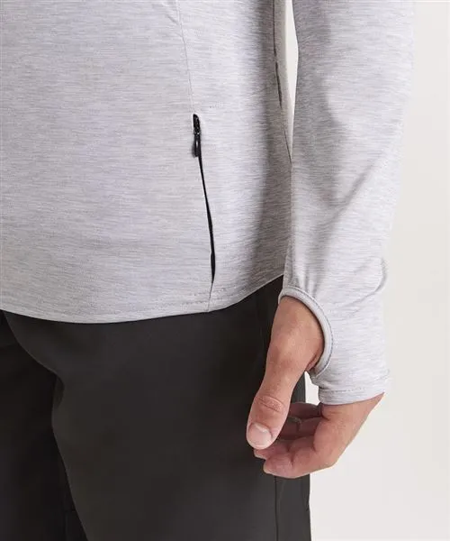 Validate Cool Flex Half Zip Top Dove Grey