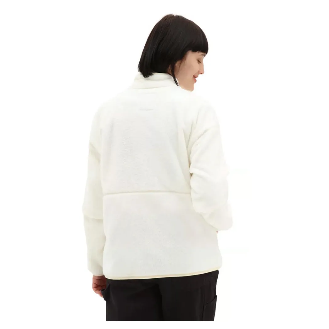 Vans Outdoor Club Waverly Mock Zip Sweatshirt - White