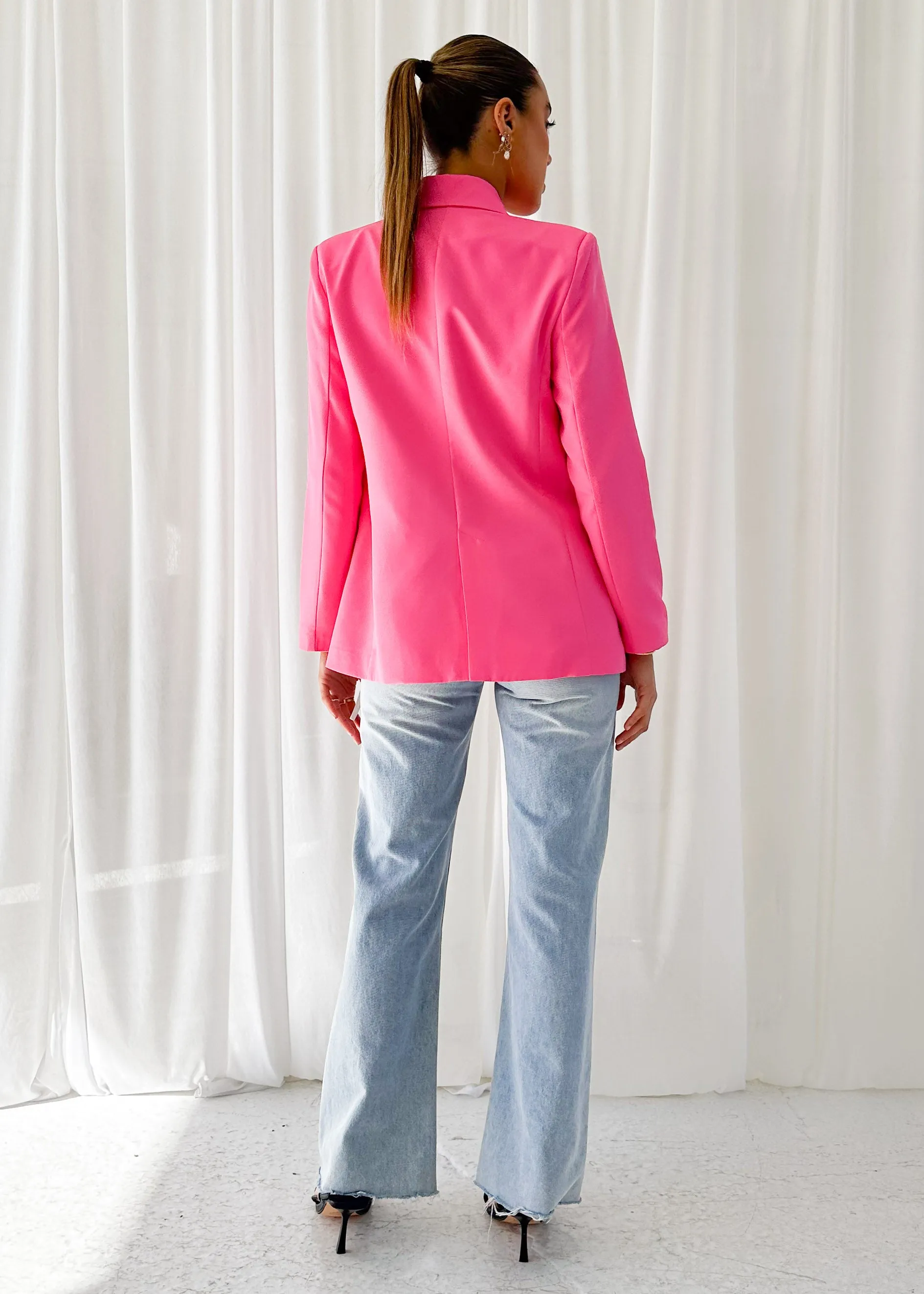 Webster Blazer - Hot Pink
