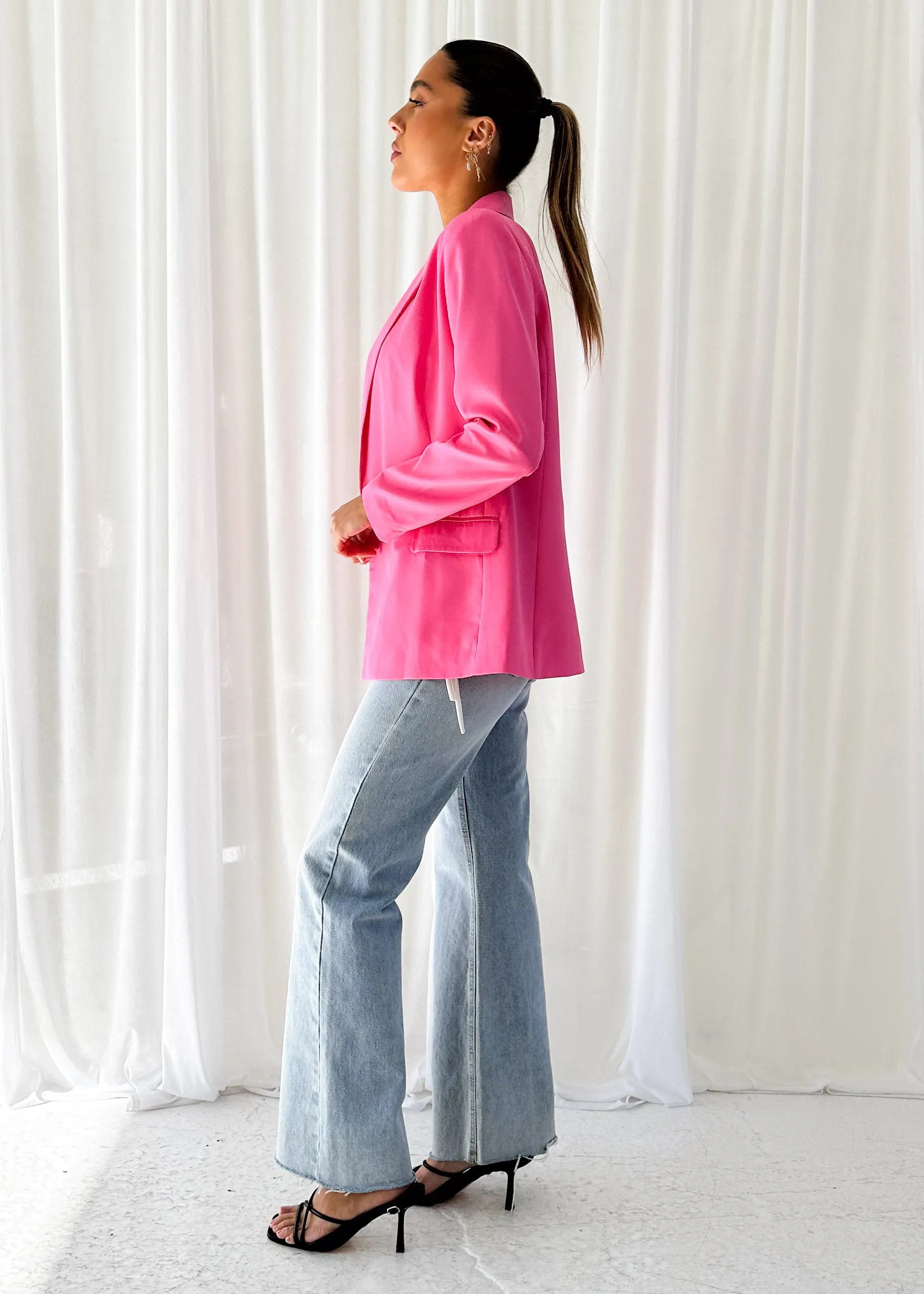 Webster Blazer - Hot Pink